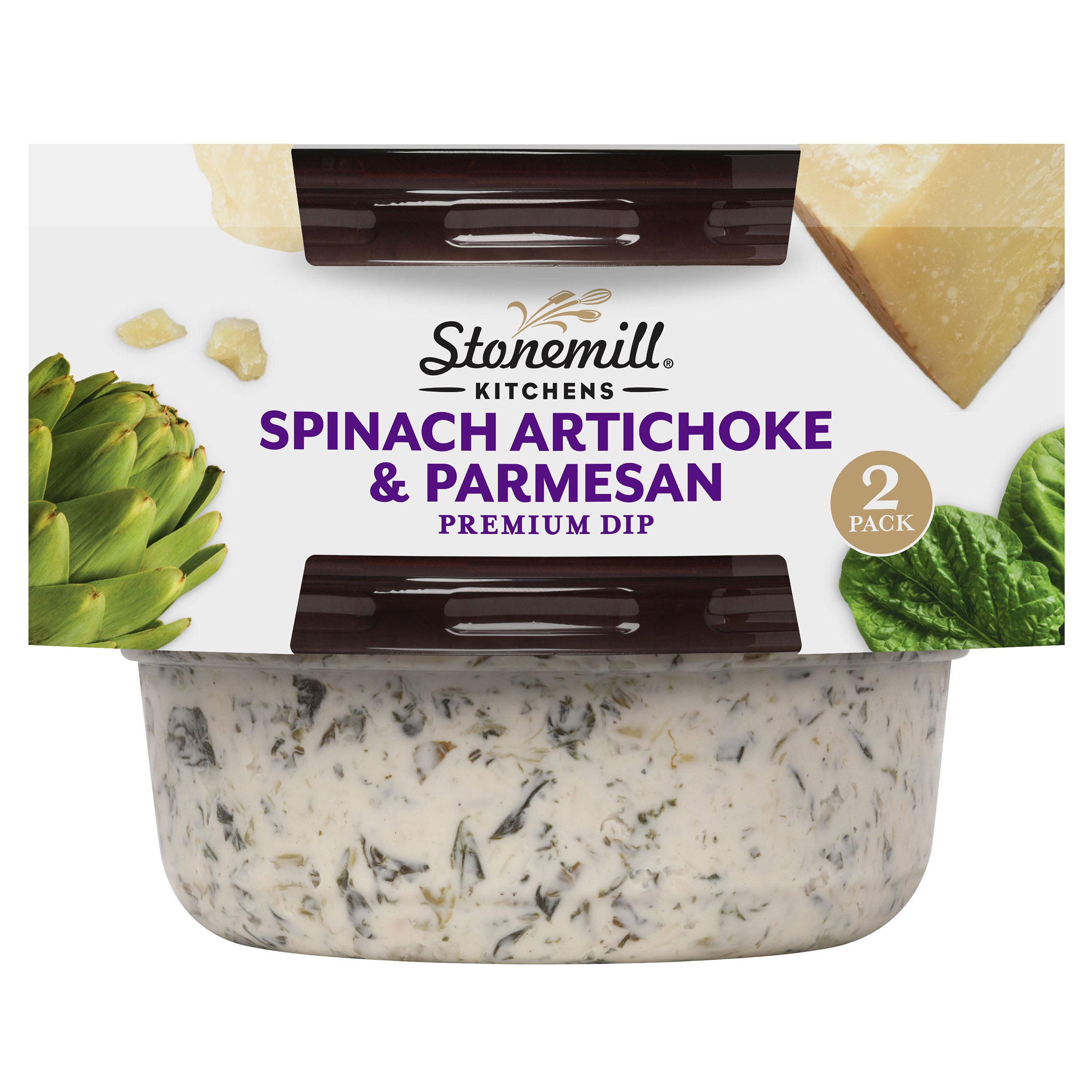 STONEMILL KITCHENS SPINACH ARTICHOKE DIP 2/16 OZ
