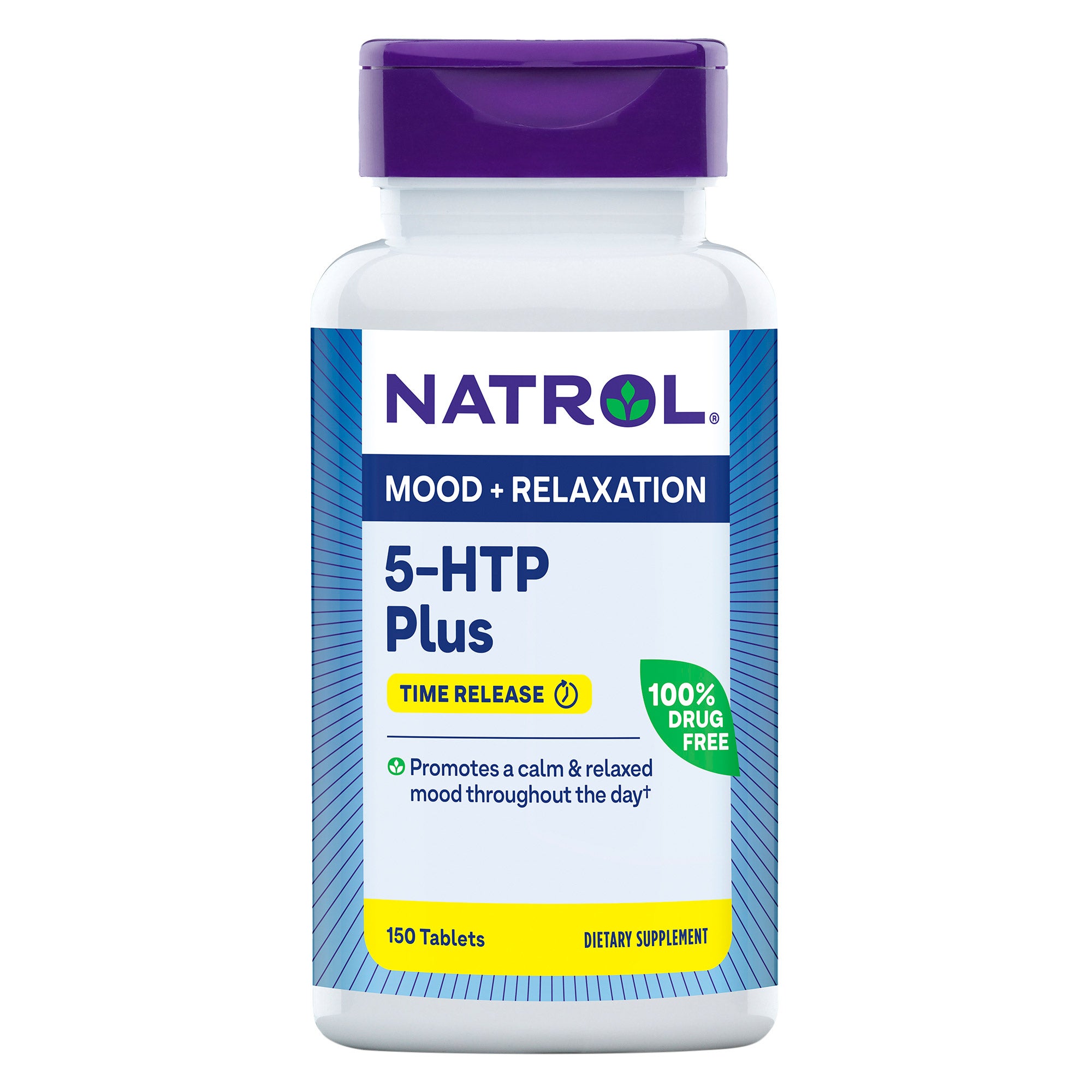 NATROL 5-HTP MOOD ENHANCER 100MG 150 TABLETS - Image 1