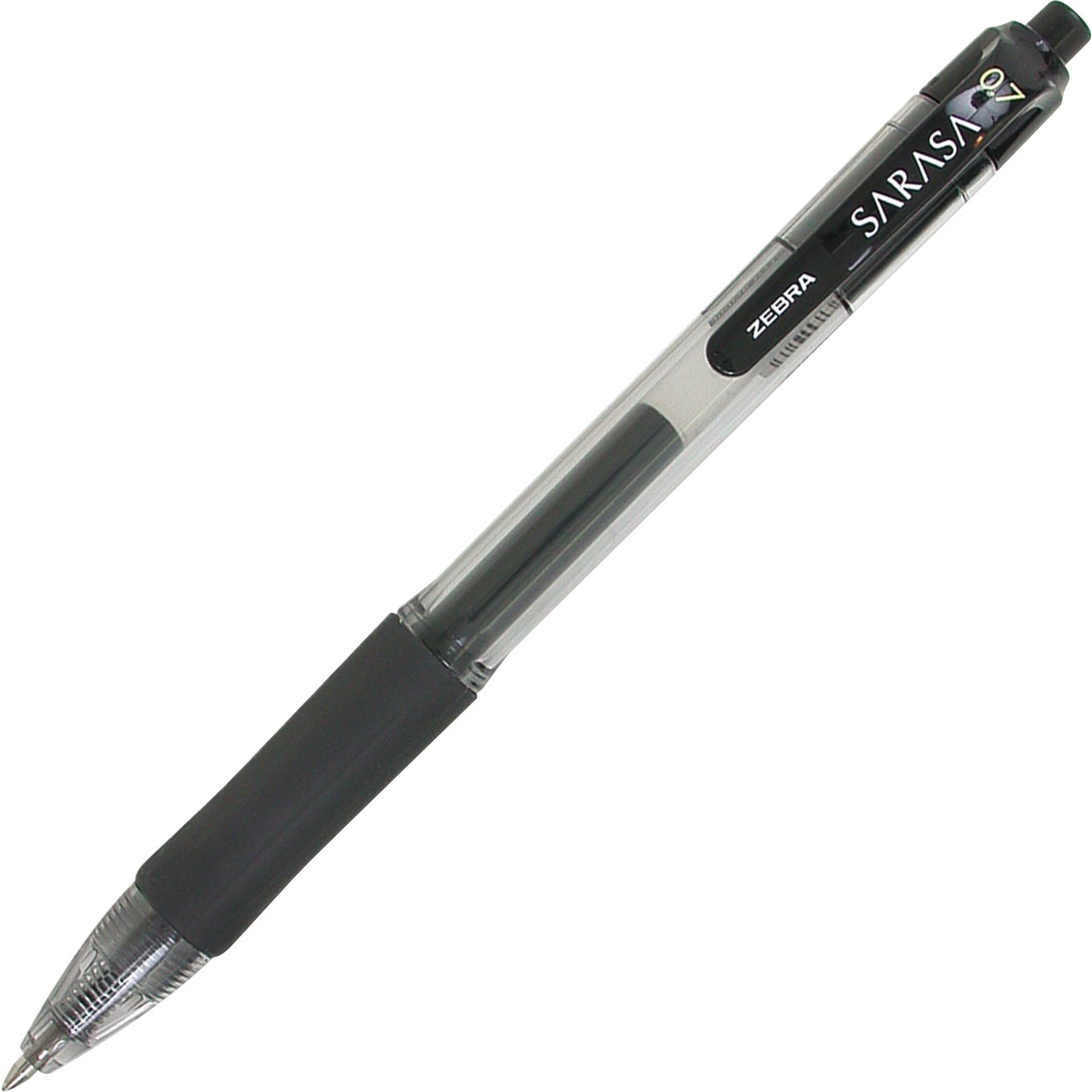 ZEBRA RETRACTABLE PEN GEL, MEDIUM - ONE/DZ ZEB46810 BLACK - Image 1