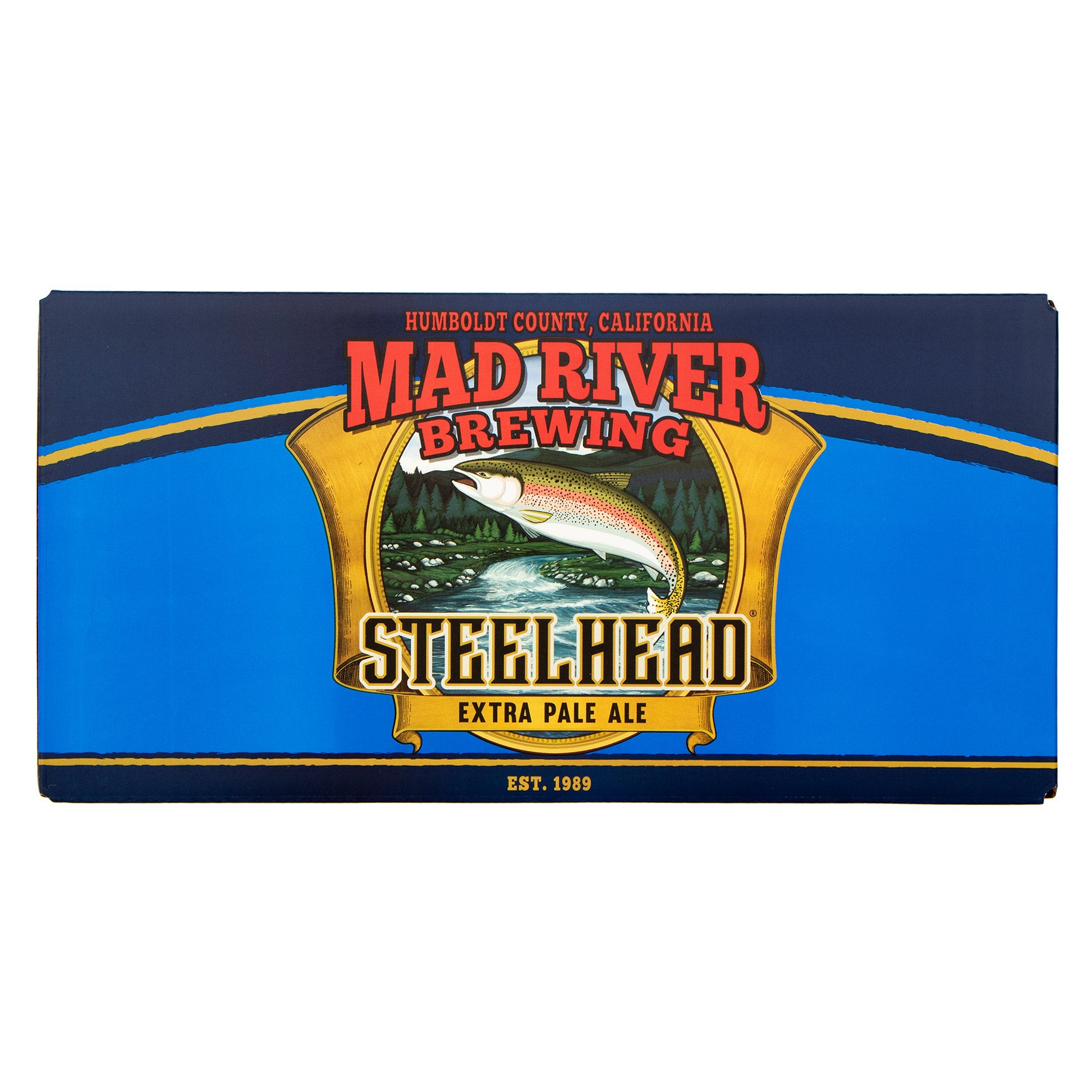 MAD RIVER BREWING STEELHEAD PALE ALE 24/12 OZ BOTTLES