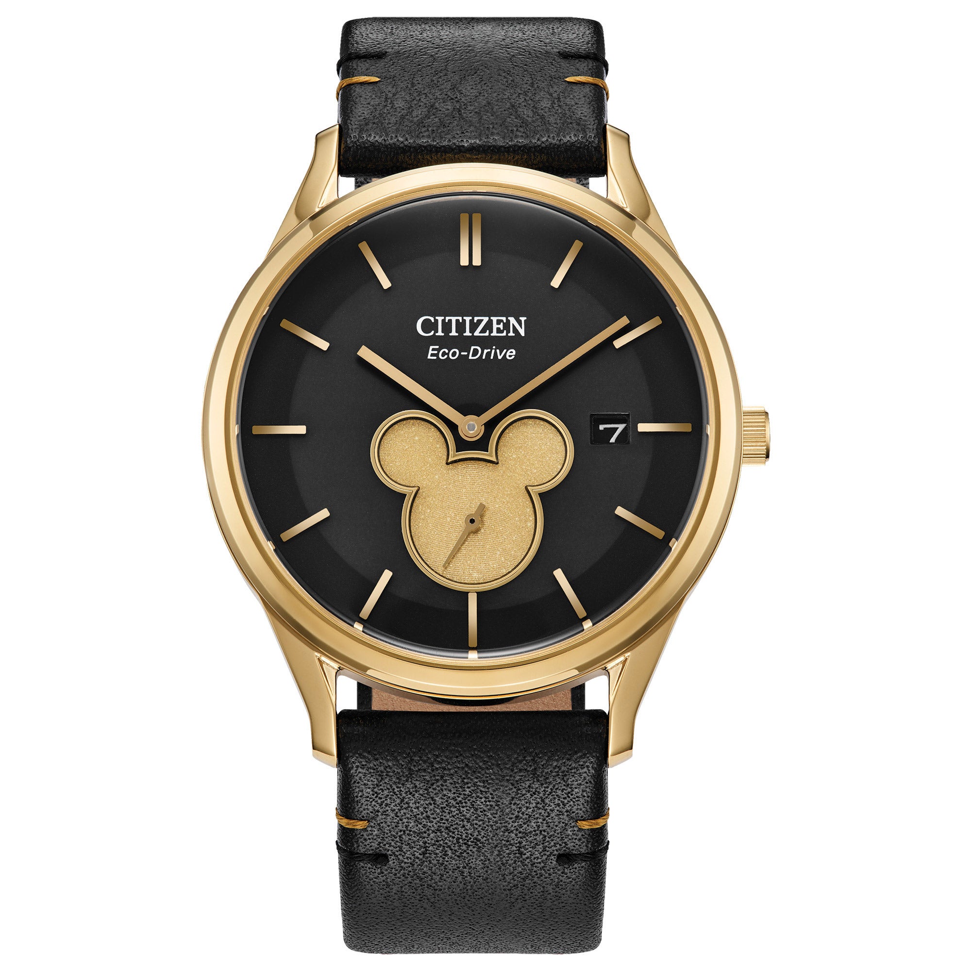 CITIZEN DISNEY ECO MICKEY MOUSE GOLD-TONE STAINLESS WATCH