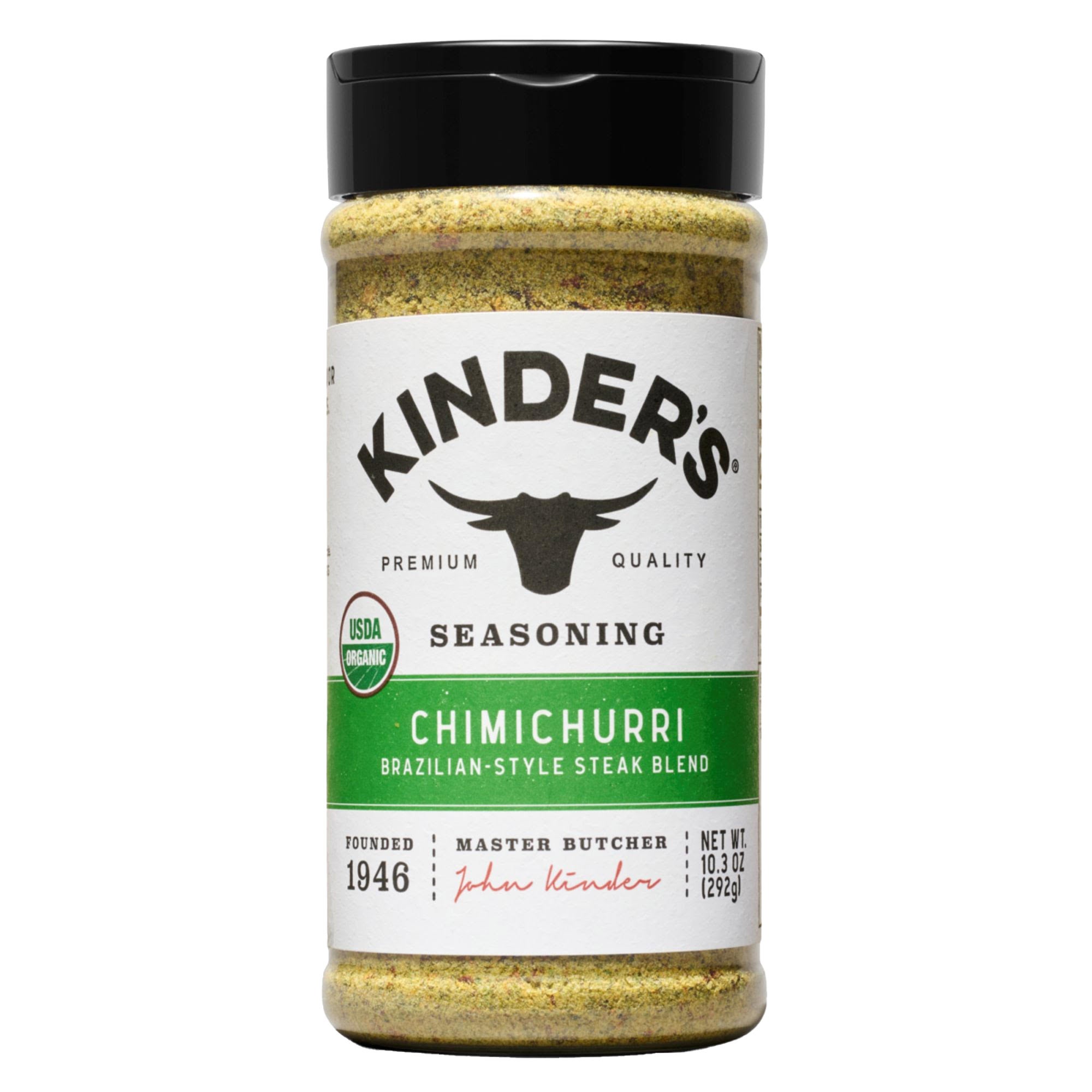 KINDER'S ORGANIC CHIMICHURRI STEAK BLEN 10.3 OUNCE CONTAINER - Image 1