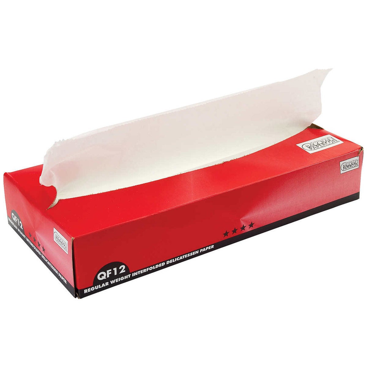 BAGCRAFT 12¨X10.75¨ DELI PAPER WHITE 500CT MW12