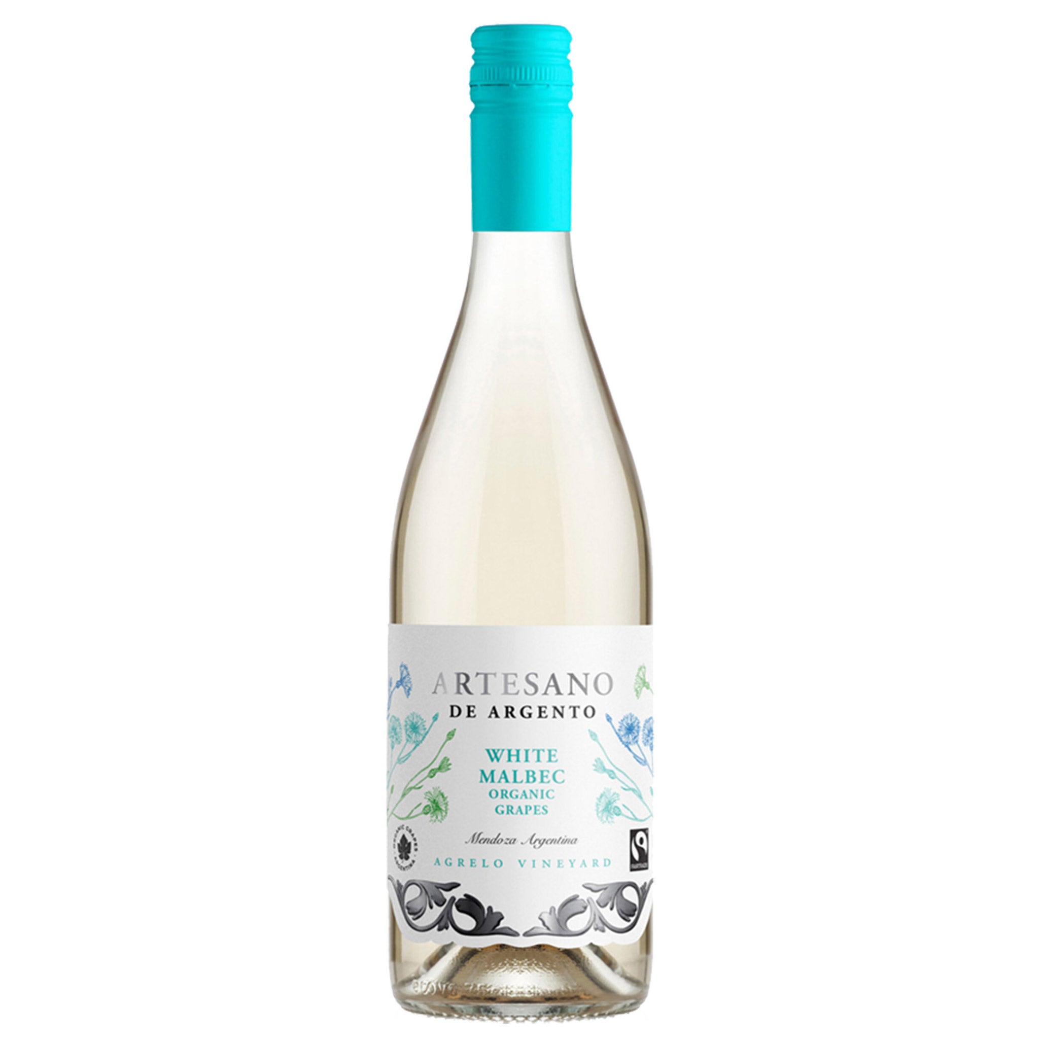 ARTESANO DE ARGENTO ORGANIC WHITE MALBEC ARGENTINA 750ML