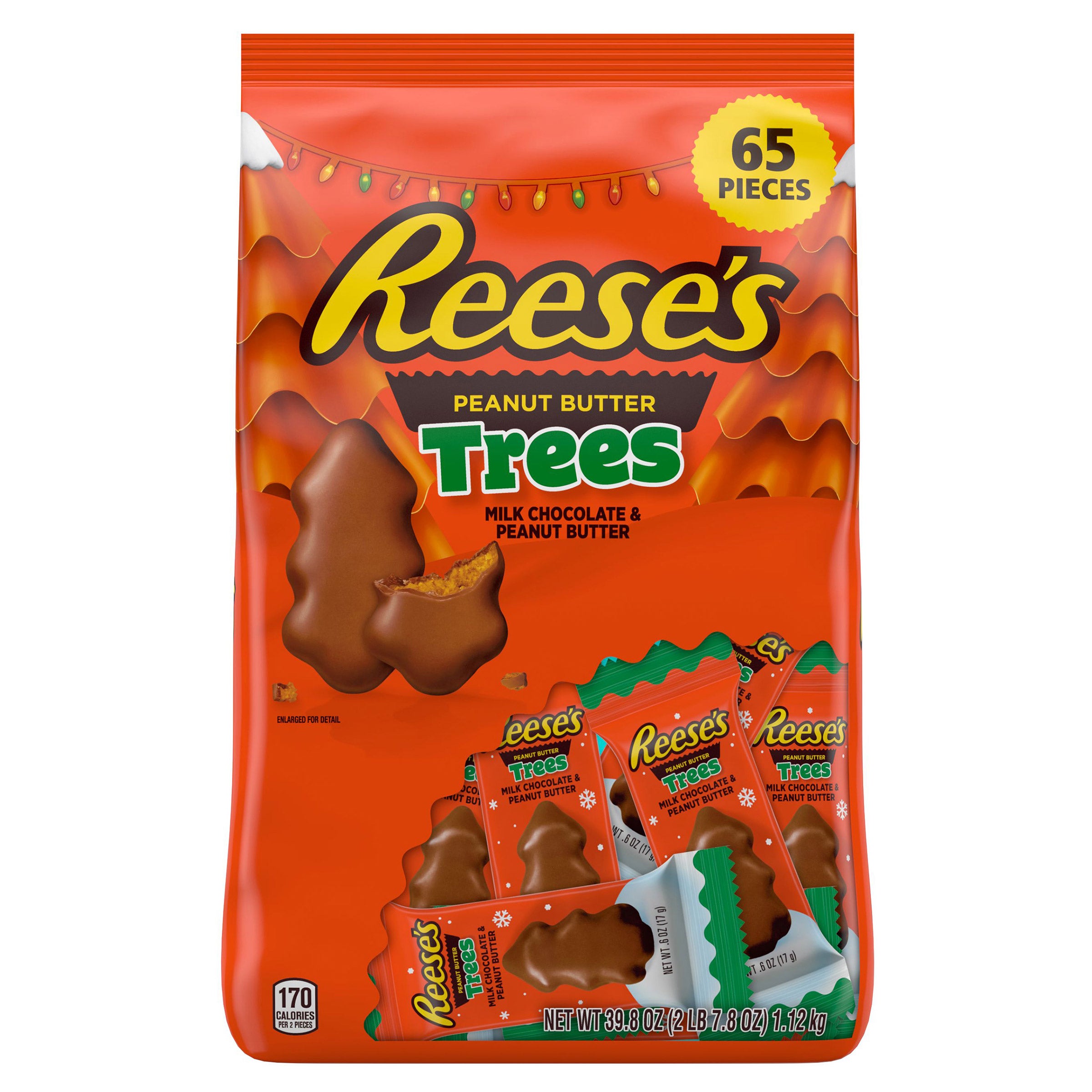 HERSHEY'S REESE'S TREES 39.8 OUNCE BAG