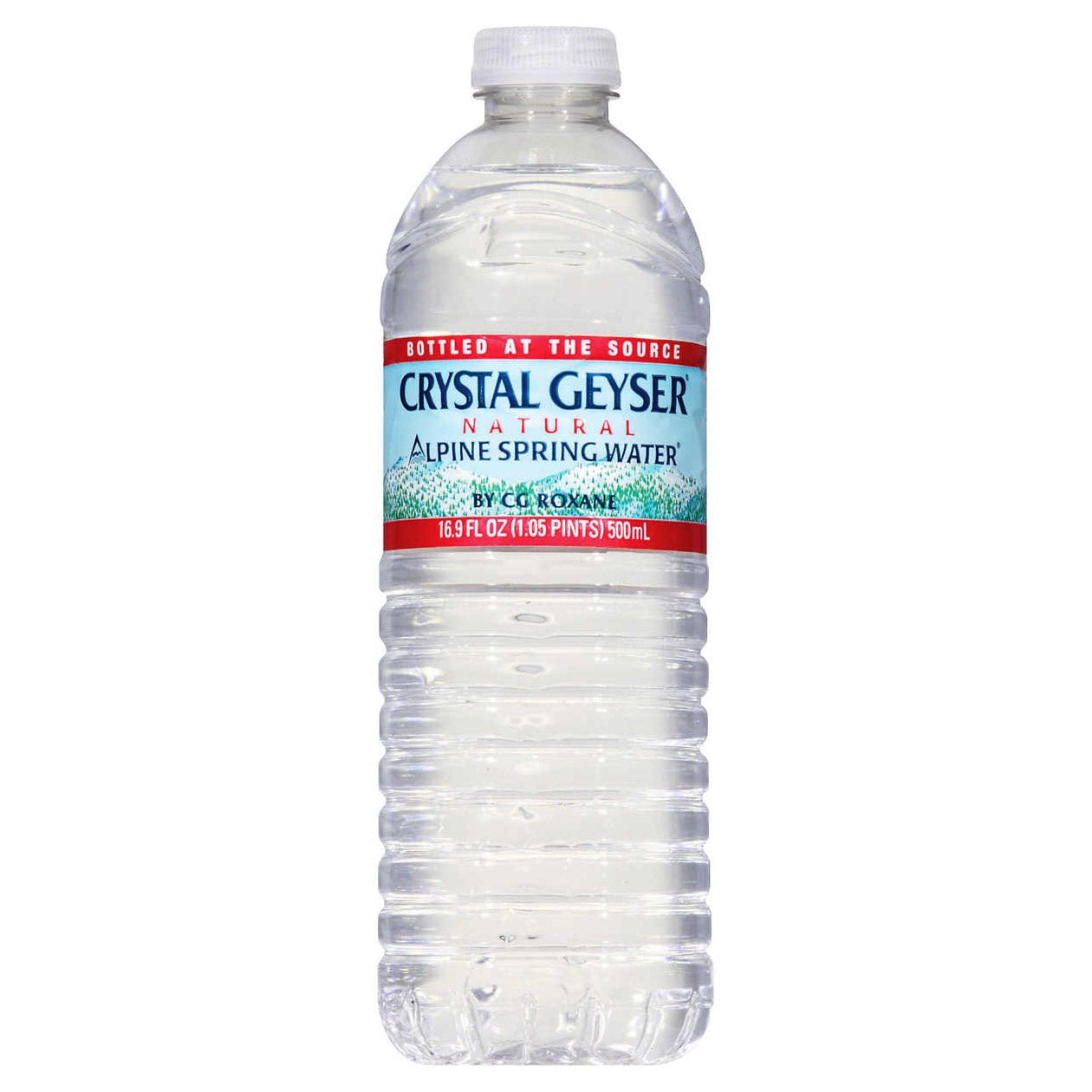 CRYSTAL GEYSER ALPINE SPRING WATER 35/16.9 OUNCE BOTTLES