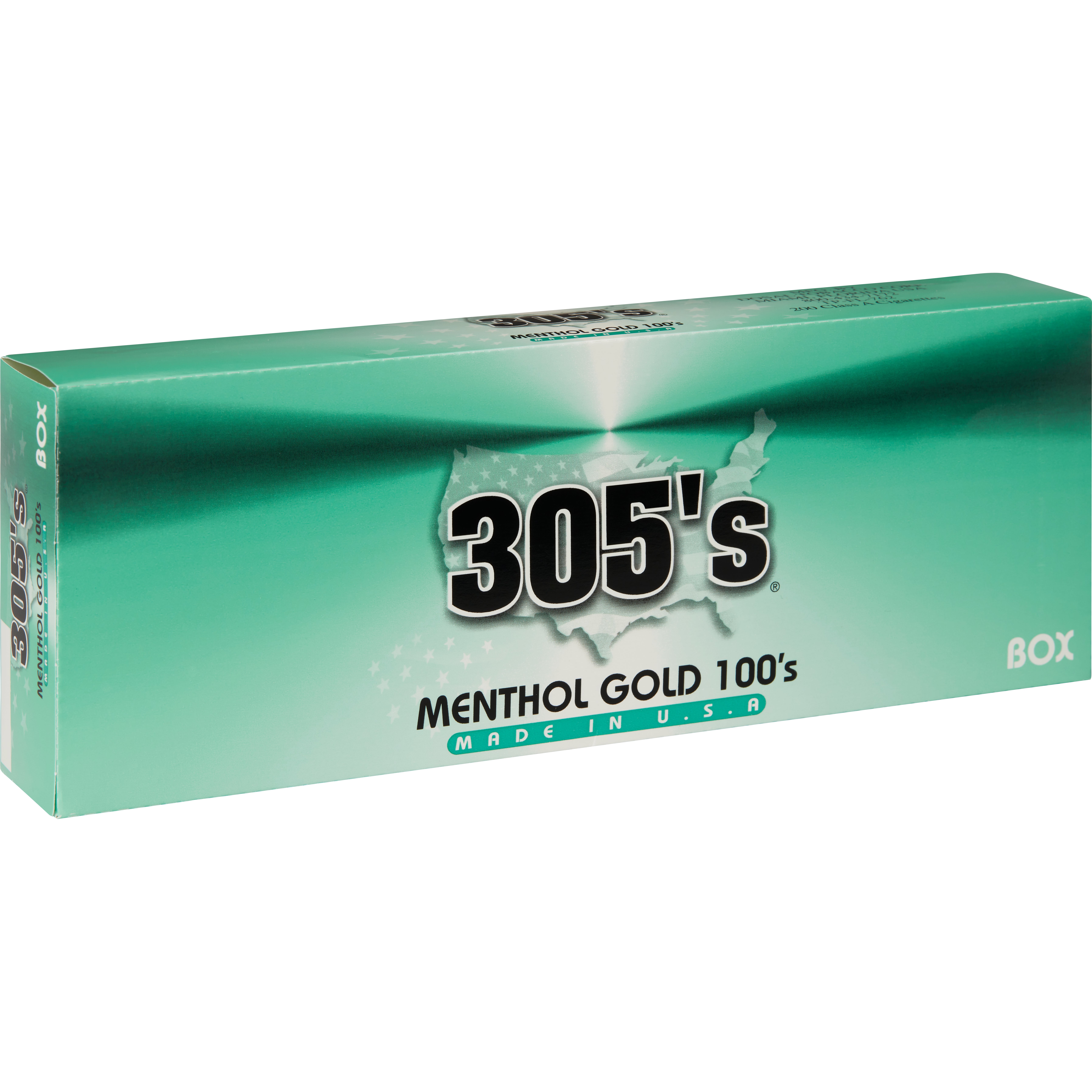 305'S MENTHOL GOLD 100'S