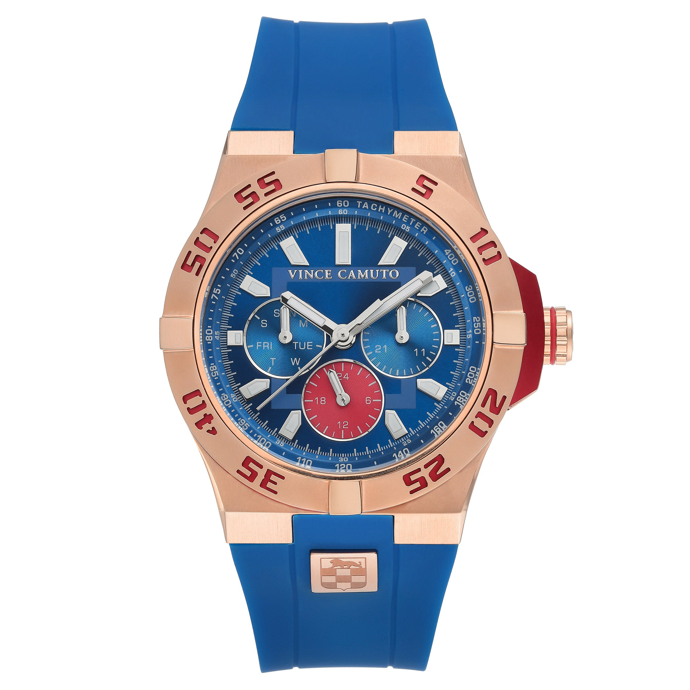 VINCE CAMUTO ROSE GOLD-TONE MEN'S QUARTZ WATCH - Image 1