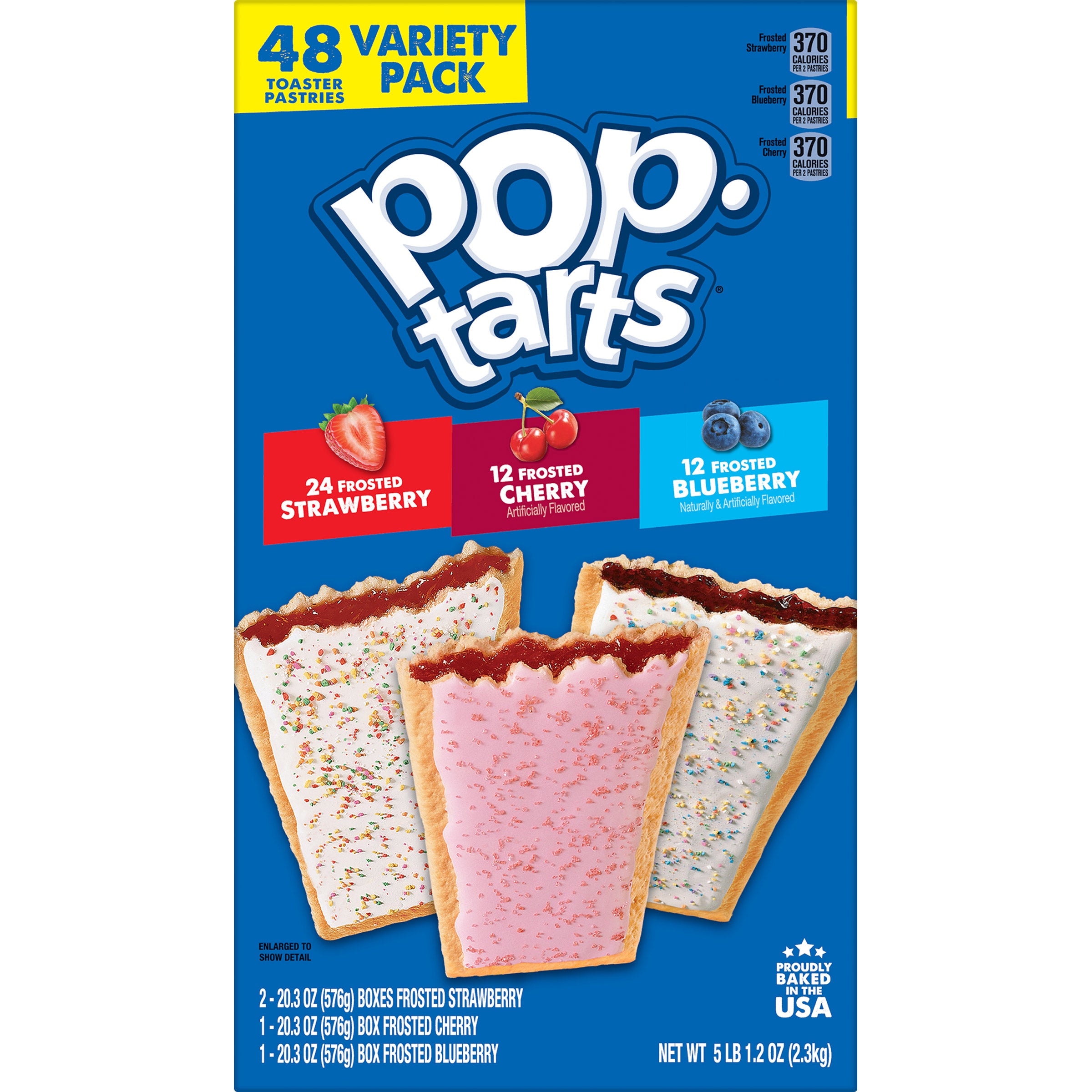 KELLOGG'S POP-TARTS VARIETY 48 CT - Image 1