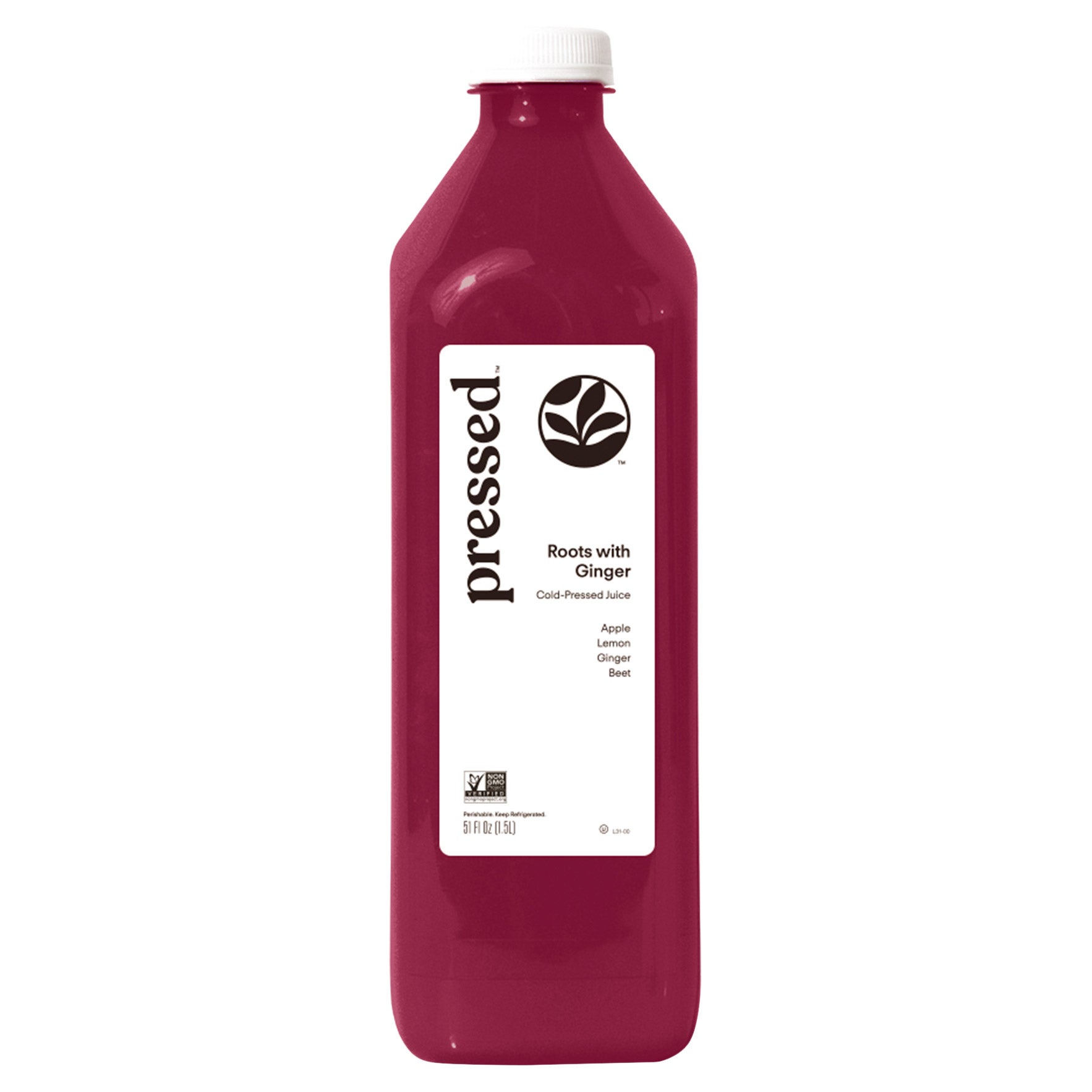 PRESSED JUICERY ROOTS WITH GINGER 51 OUNCES