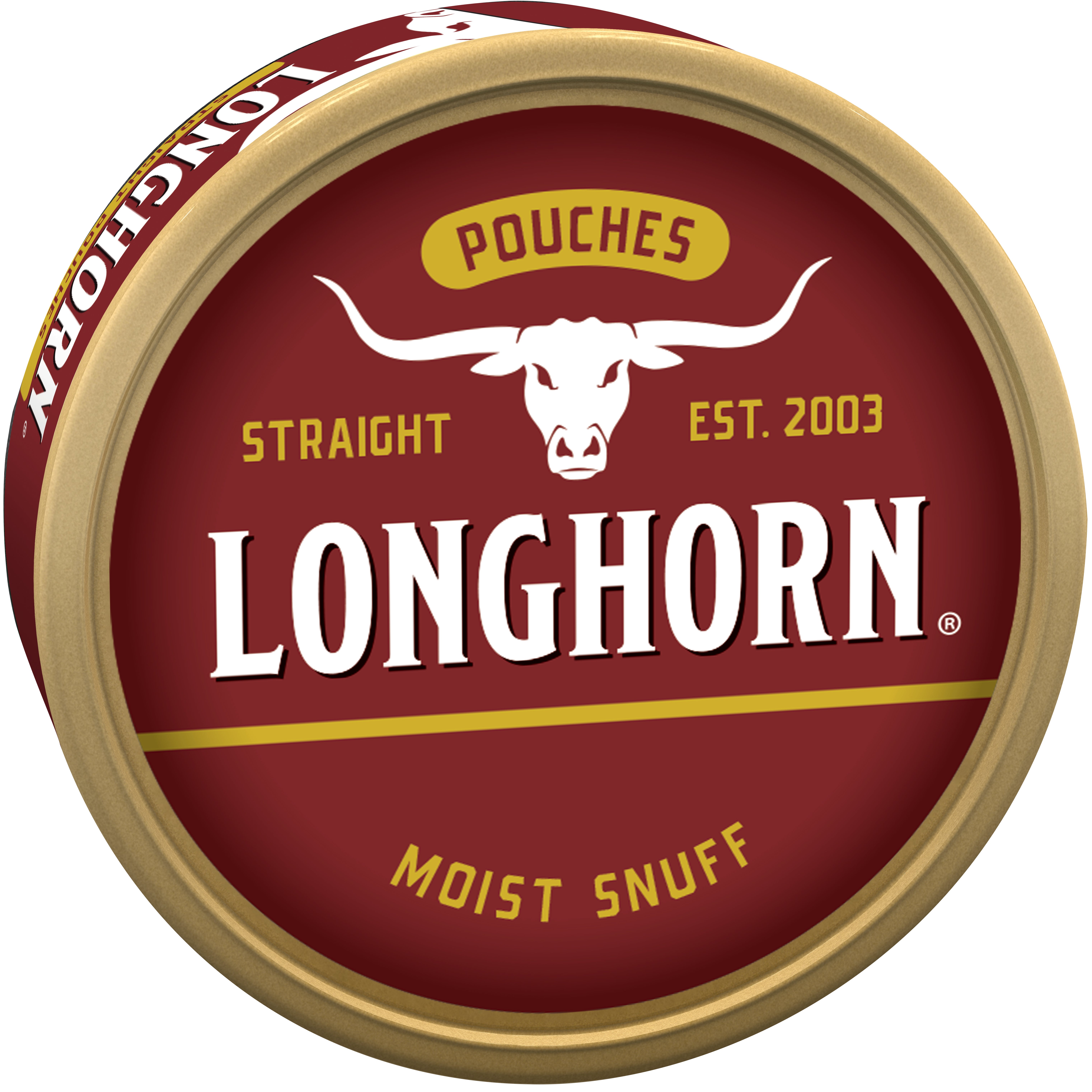 LONGHORN POUCHES STRAIGHT 5/.82 OZ CAN