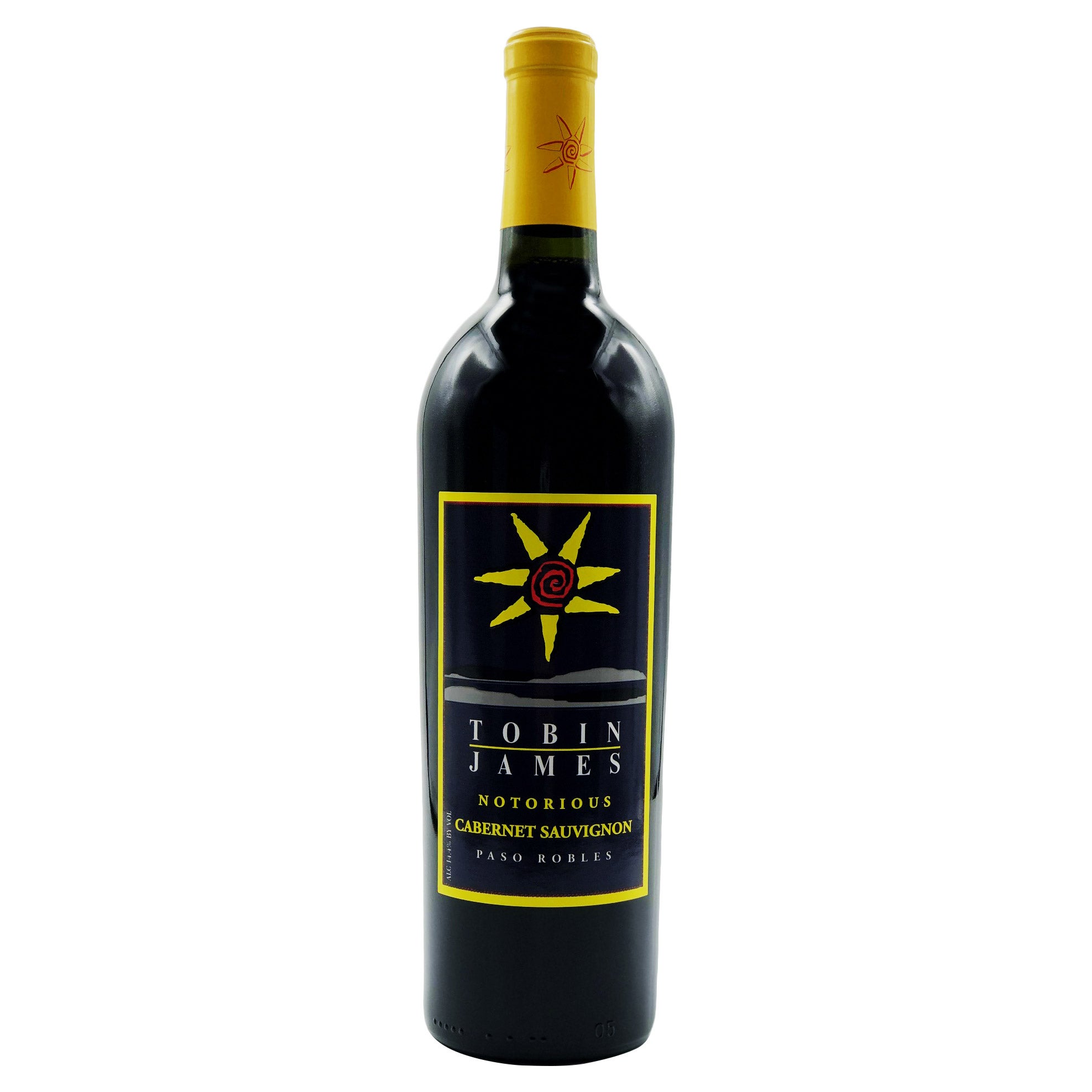 T. JAMES ¨NOTORIOUS¨ CABERNET SAUVIGNON PASO ROBLES 750ML