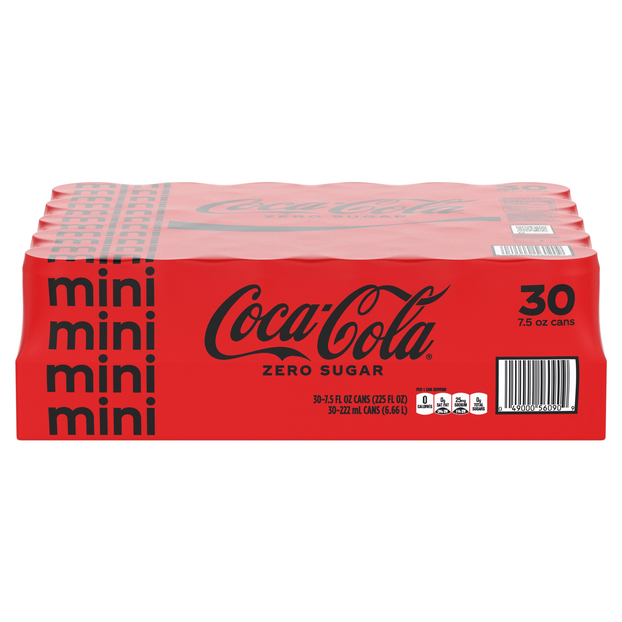 COCA COLA ZERO SUGAR MINI 30/7.5 OZ - Image 1
