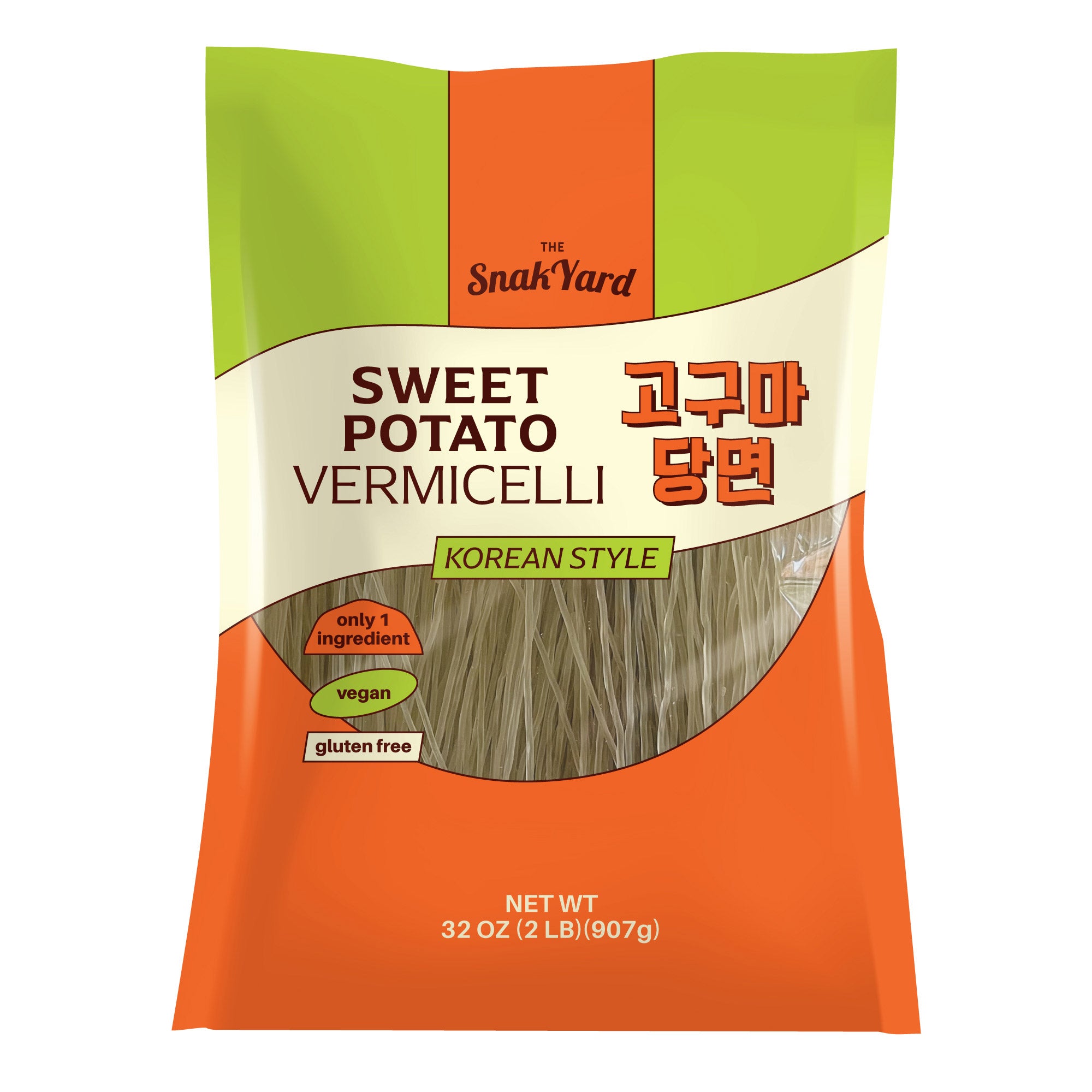 THE SNAK YARD SWEET POTATO VERMICELL 2 POUND BAG