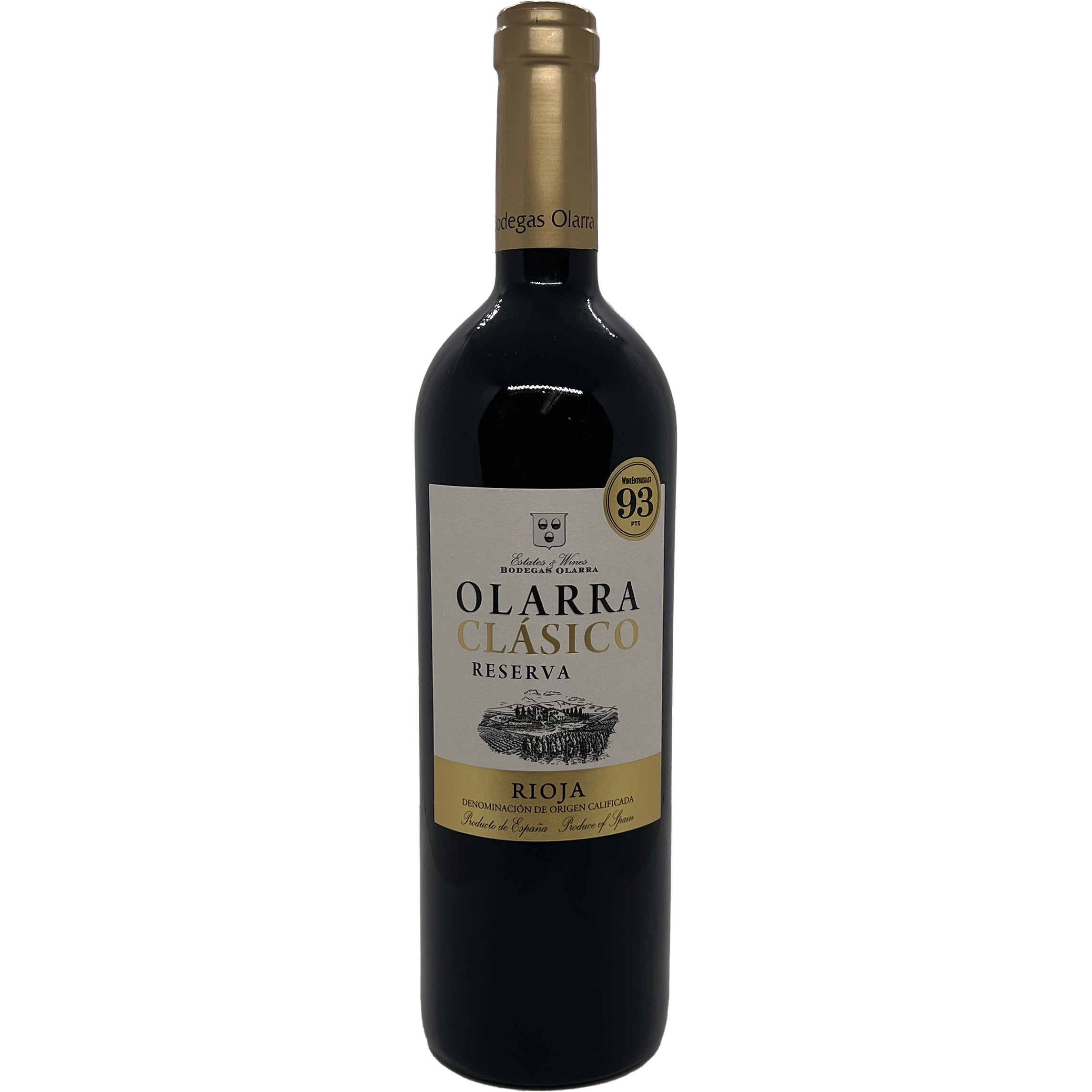 OLARRA CLASICO RIOJA RESERVA SPAIN 750 ML