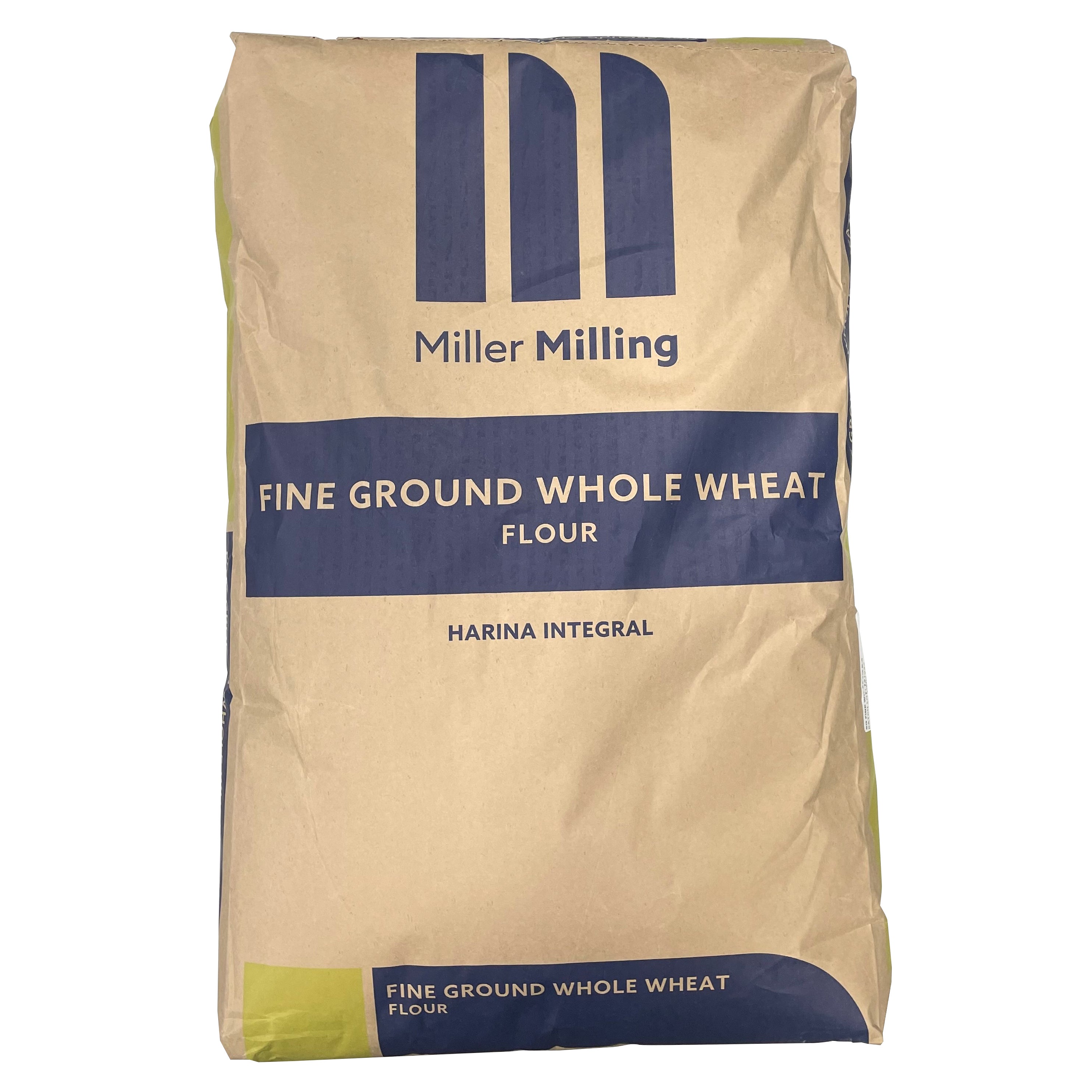 MILLER MILLING WHOLE WHEAT FLOUR 50 LB - Image 1