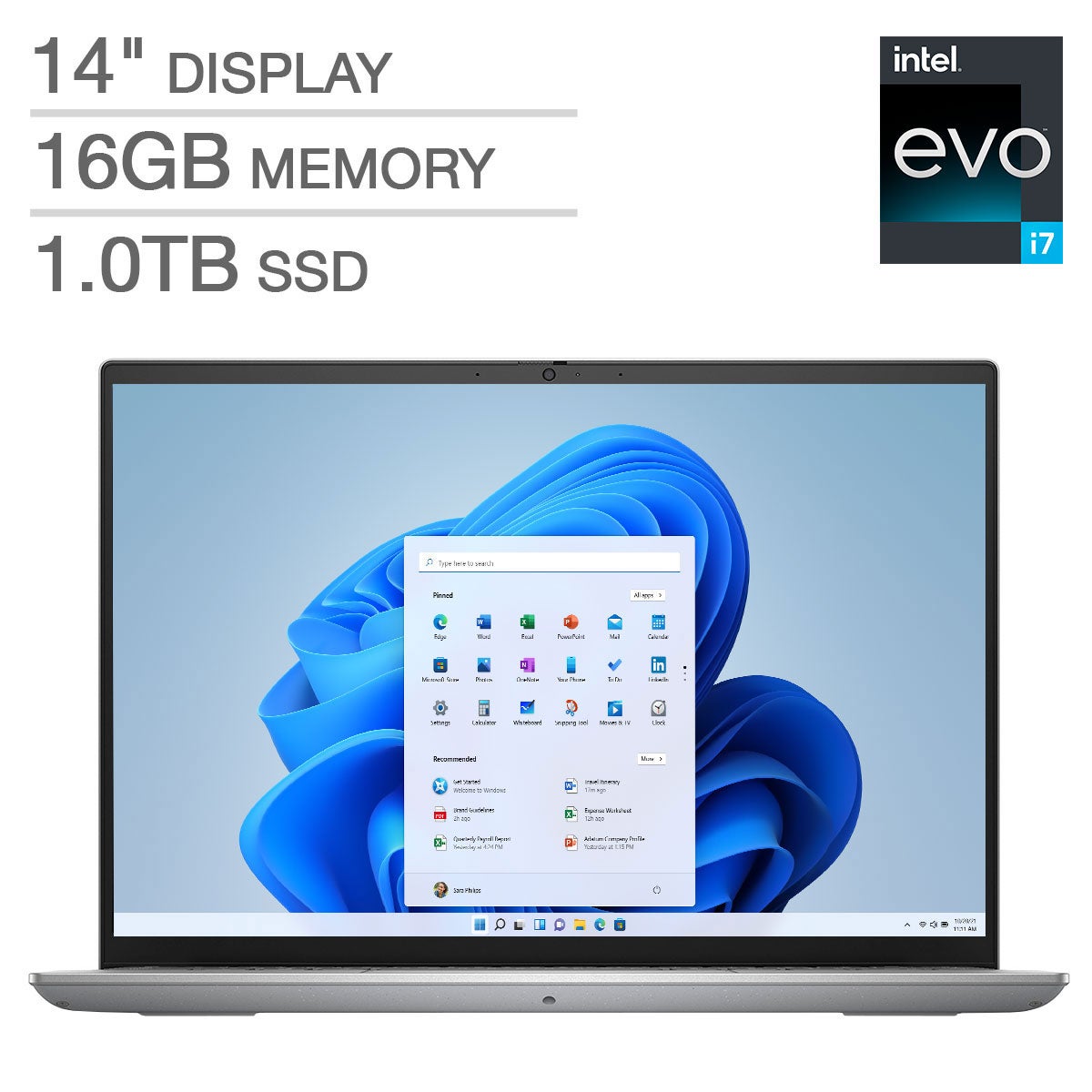 DELL I5430 14¨ INSPIRON LAPTOP INTEL EVO PLATFORM >