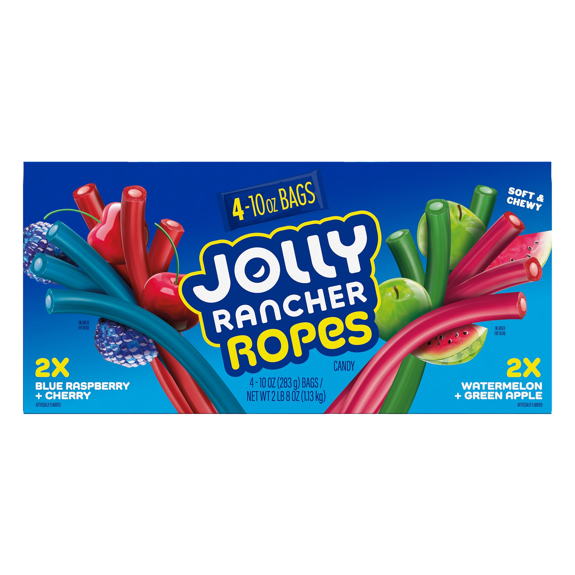 JOLLY RANCHER ROPES ASSORTED FLAVORS 4/10 OZ - Image 1