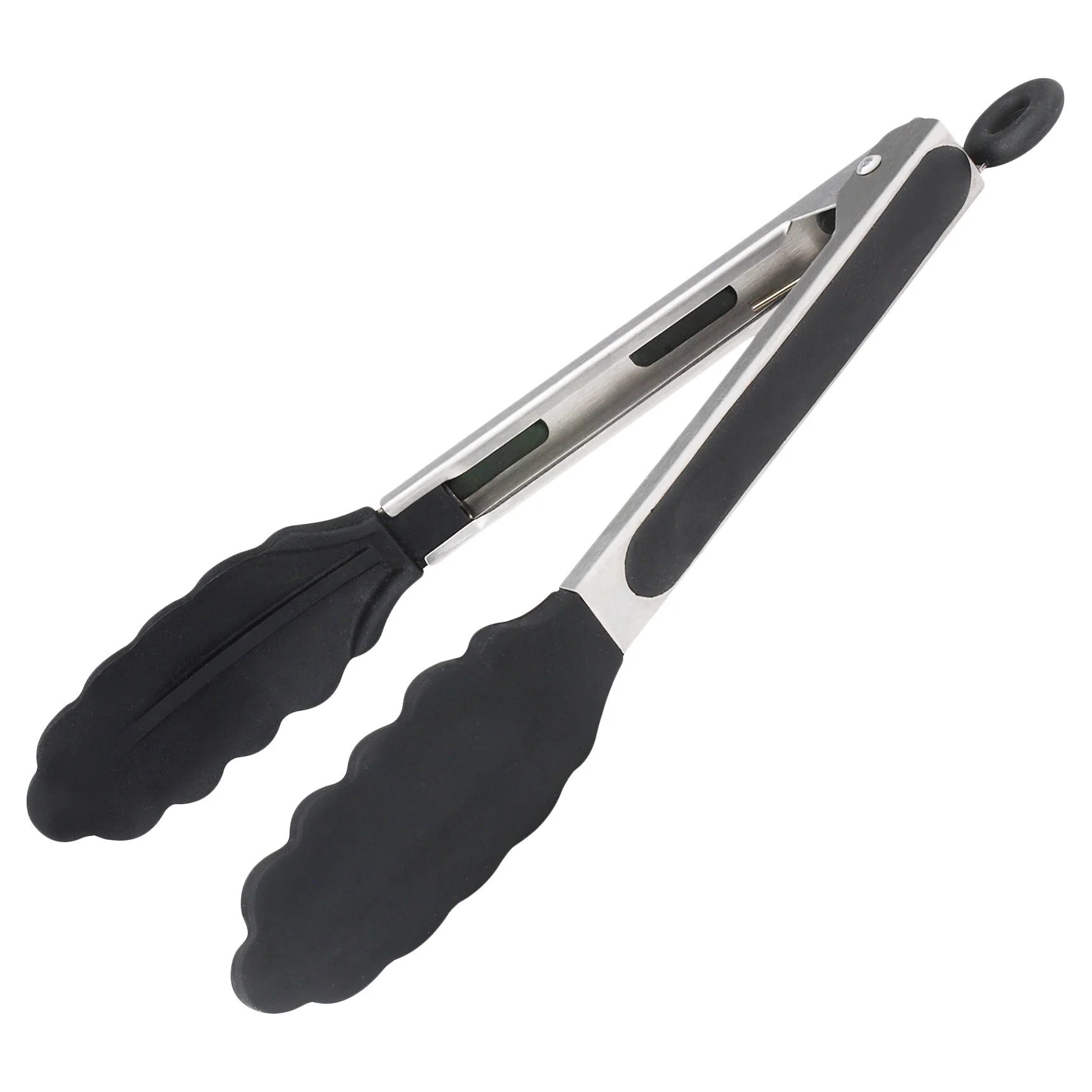 WINCO NON-SLIP LOCKING TONGS 9" STAINLESS STEEL 4PK - Image 1