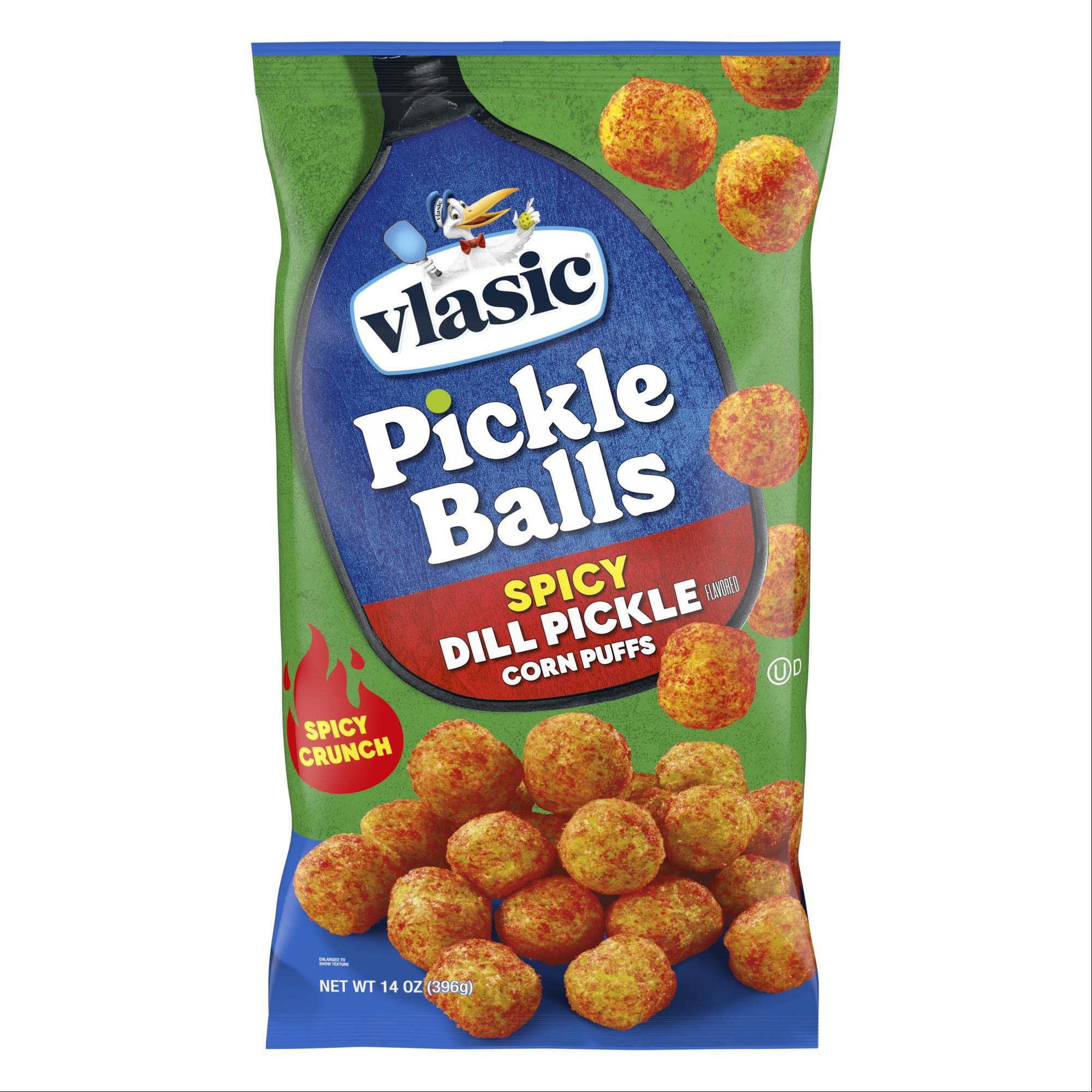 VLASIC SPICY PICKLE BALLS 14OZ
