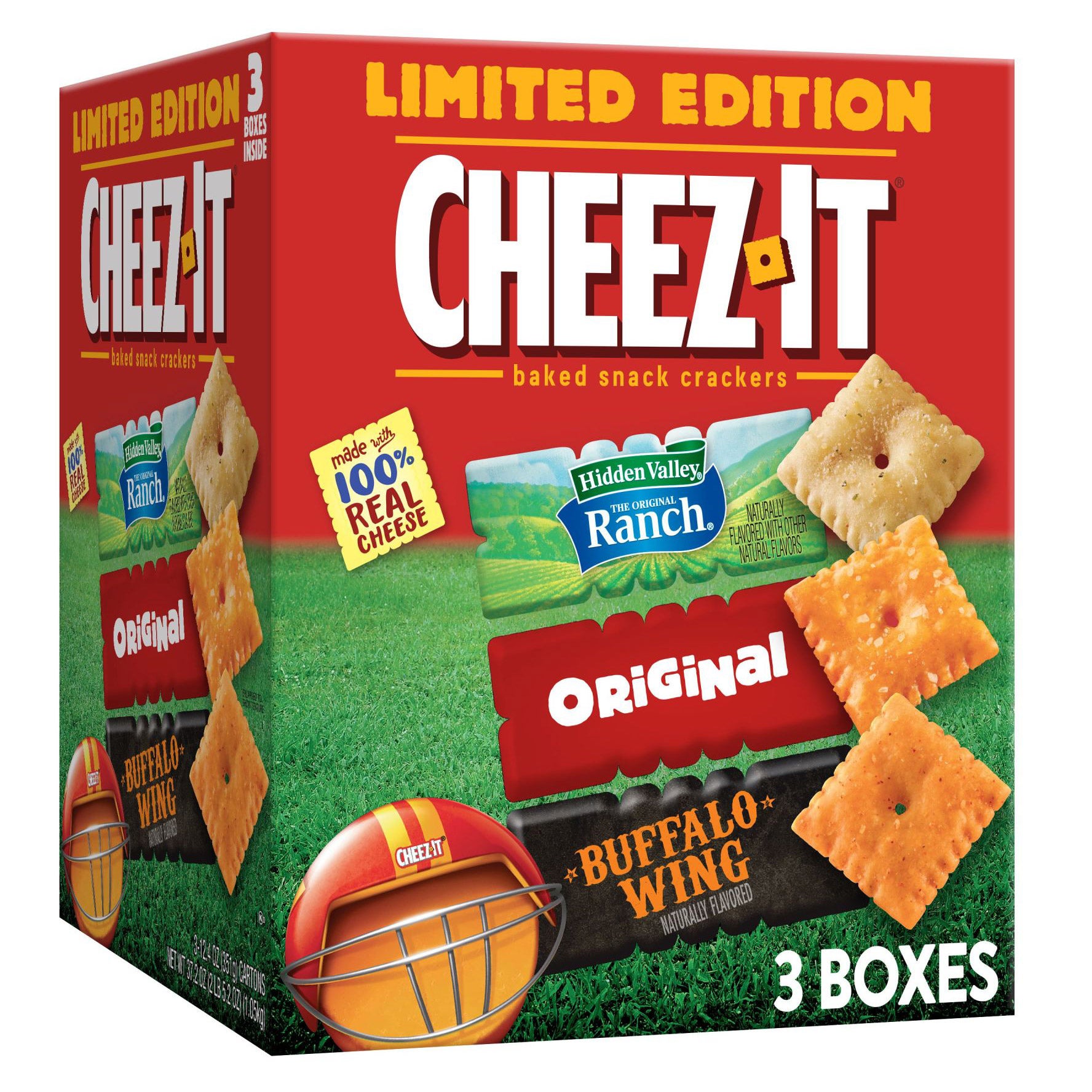 CHEEZ-IT TOUCHDOWN PACK 37.2 OZ - Image 1