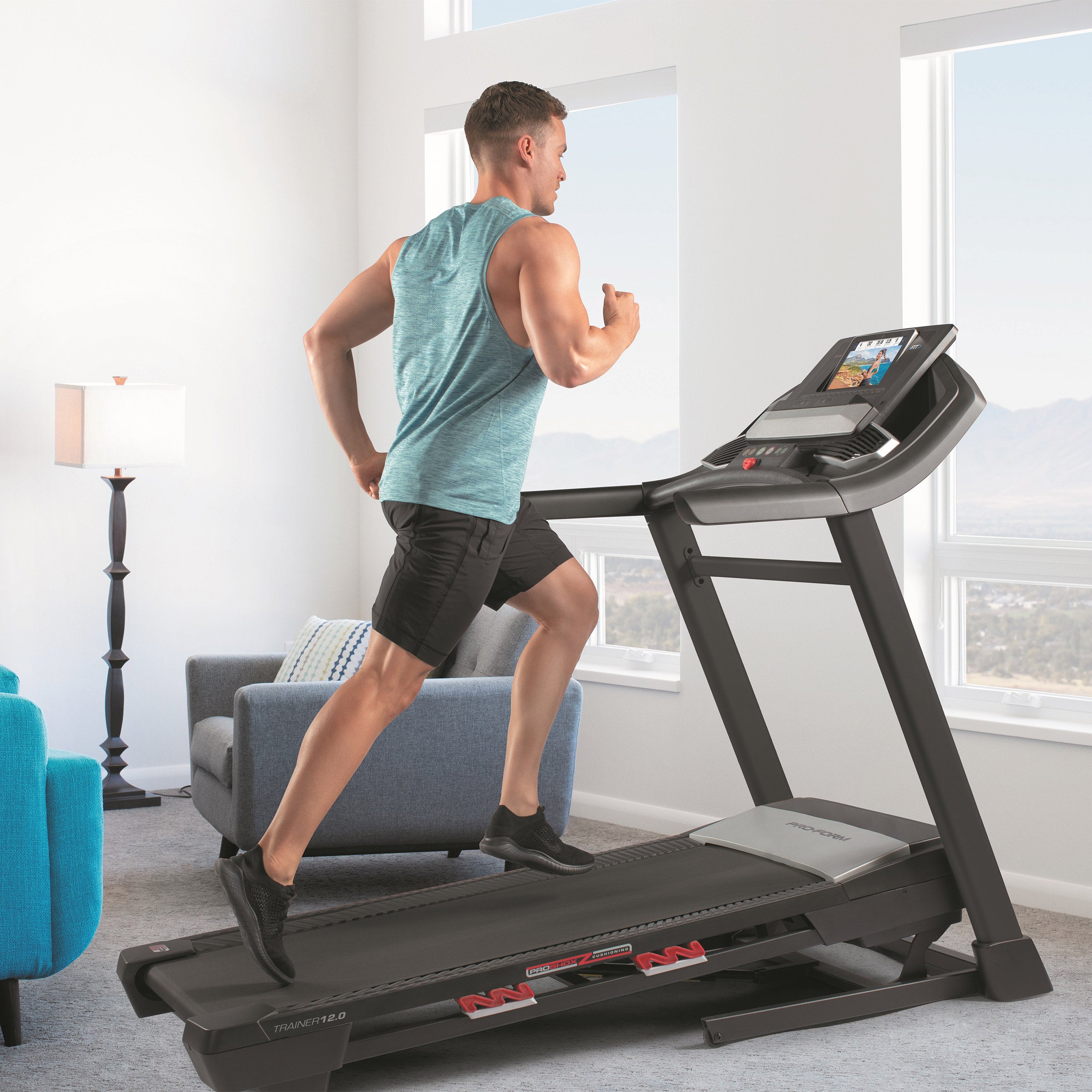 PROFORM TRAINER 12.0 TREADMILL 1YR IFIT MEMBERSHIP INCLUDED