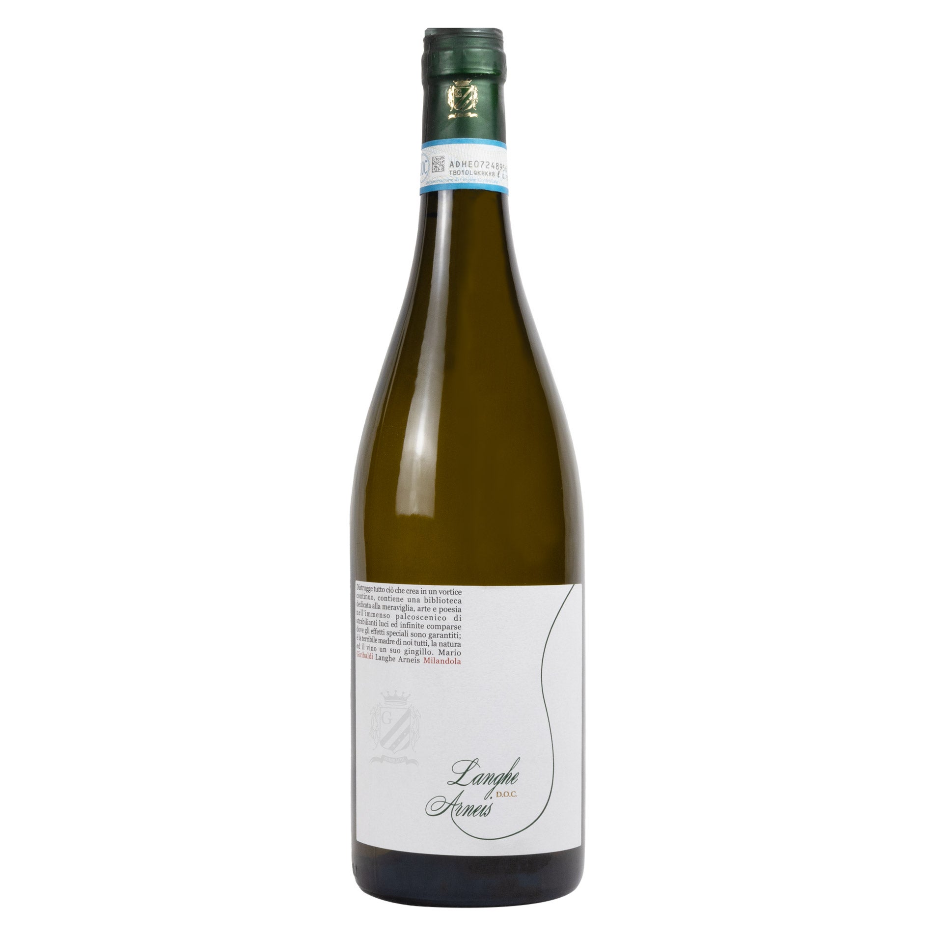 GIRIBALDI LANGHE ARNEIS WHITE BLEND PIEDMONT, ITALY 750ML - Image 1