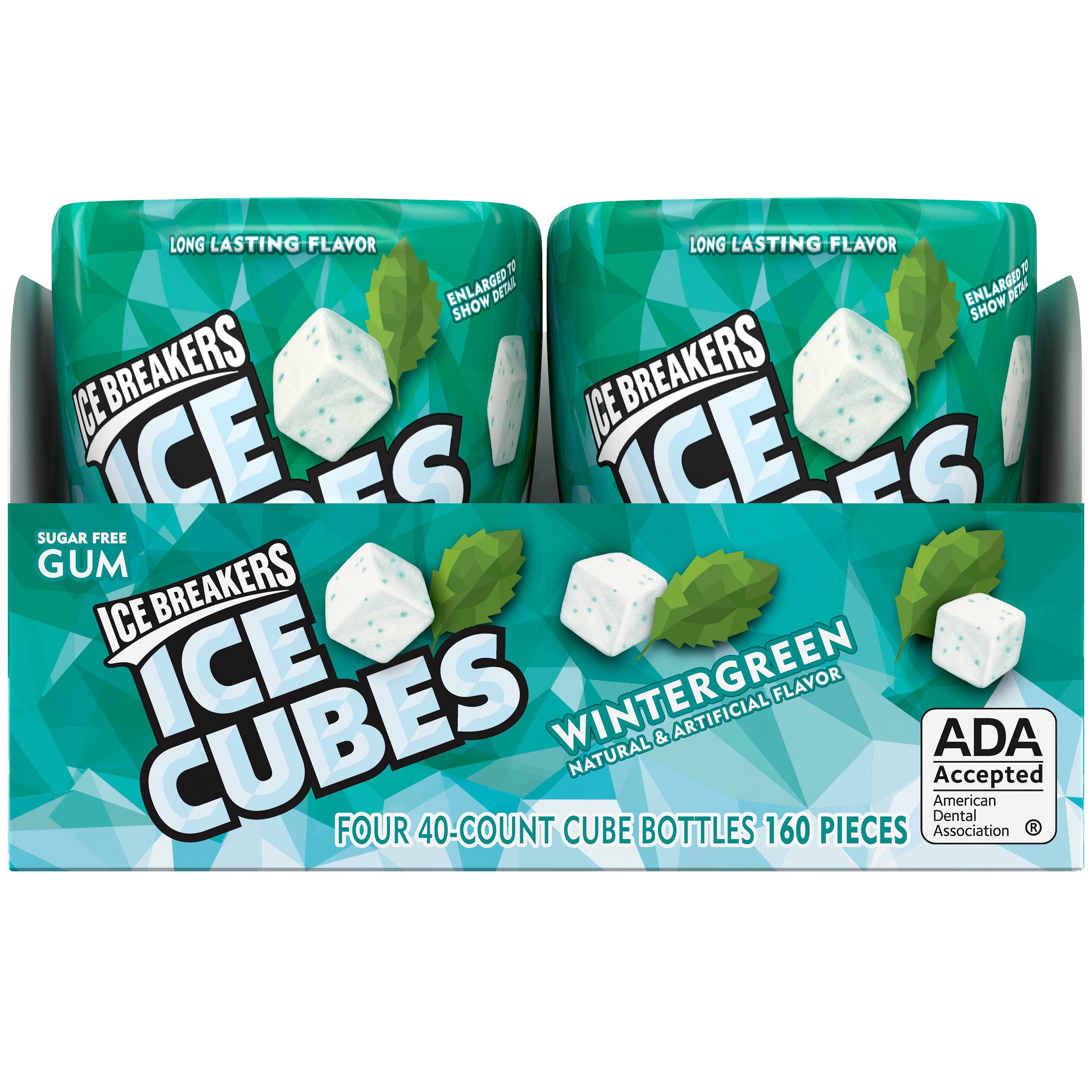 ICE BREAKERS ICE CUBES WINTERGREEN 4 CT/40 PC - Image 1
