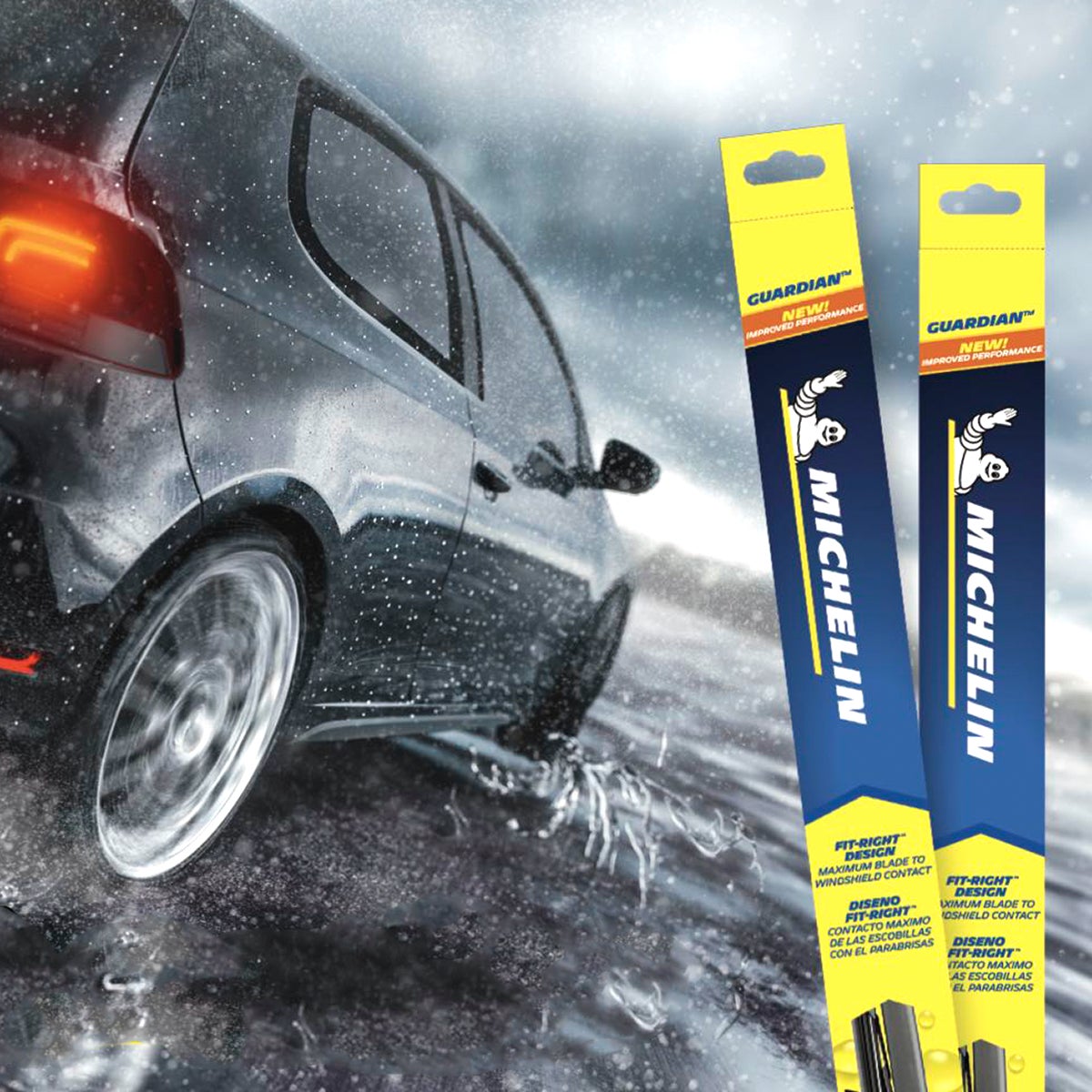 MICHELIN GUARDIAN HYBRID WIPER BLADE ASSORTED SIZES