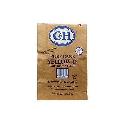C & H DARK BROWN SUGAR 50 LB