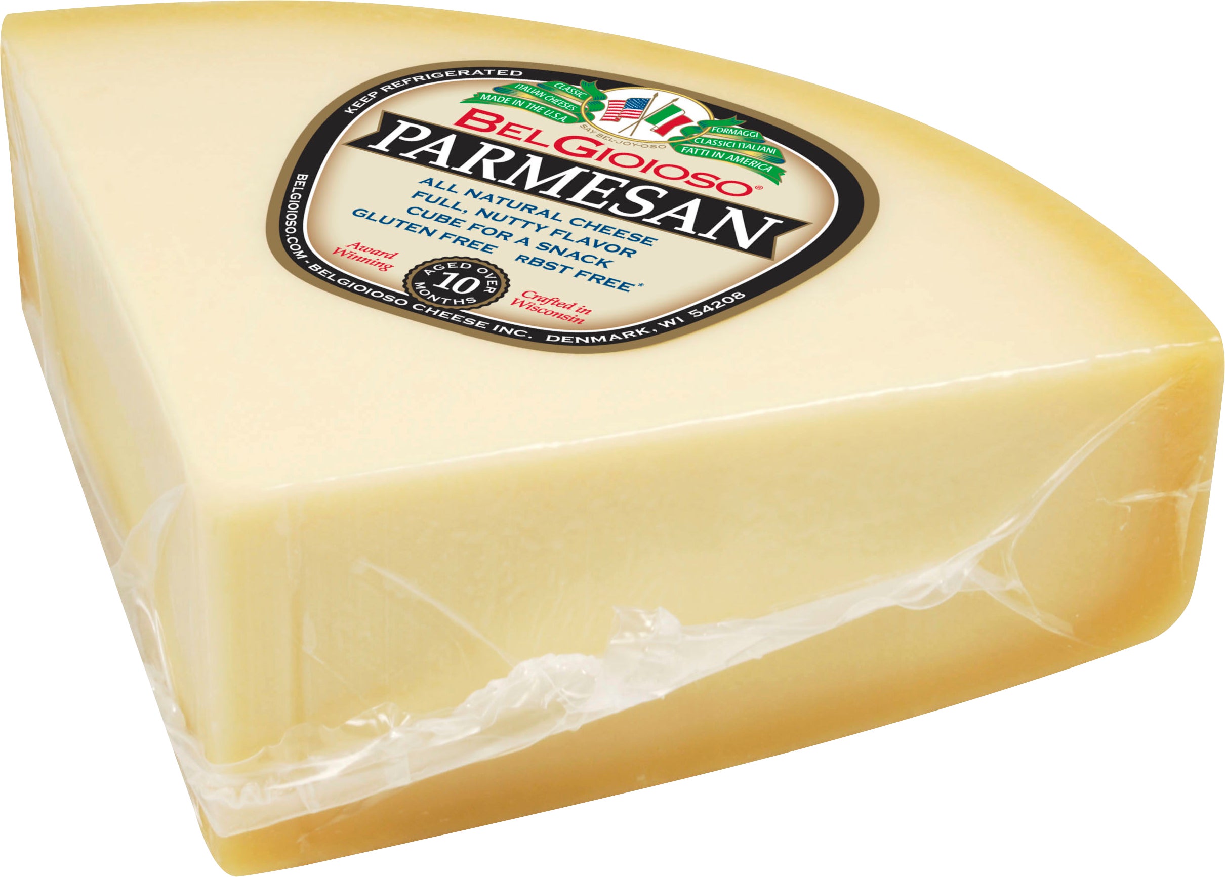 BELGIOIOSO PARMESAN CHEESE PER LB (AVG 3 LB)