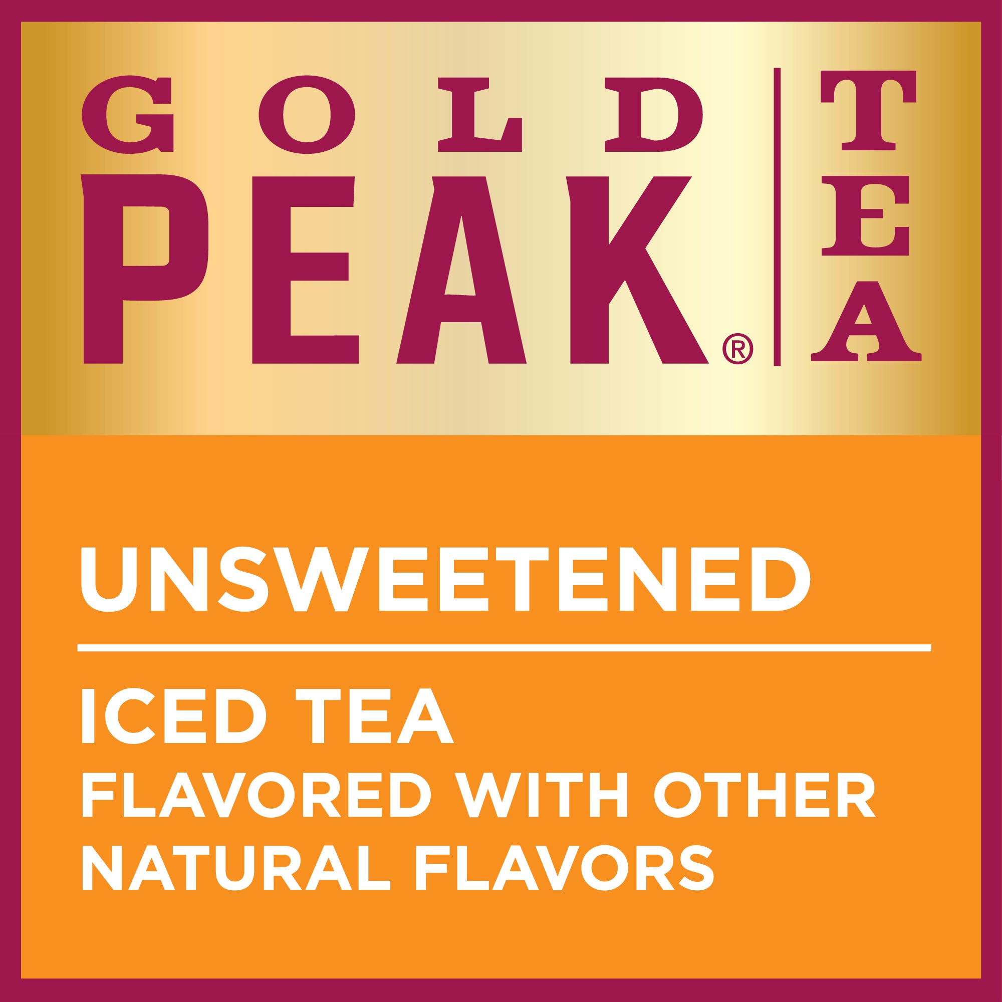 B.I.B GOLD PEAK UNSWEETENED TEA 2.5 GAL - Image 1
