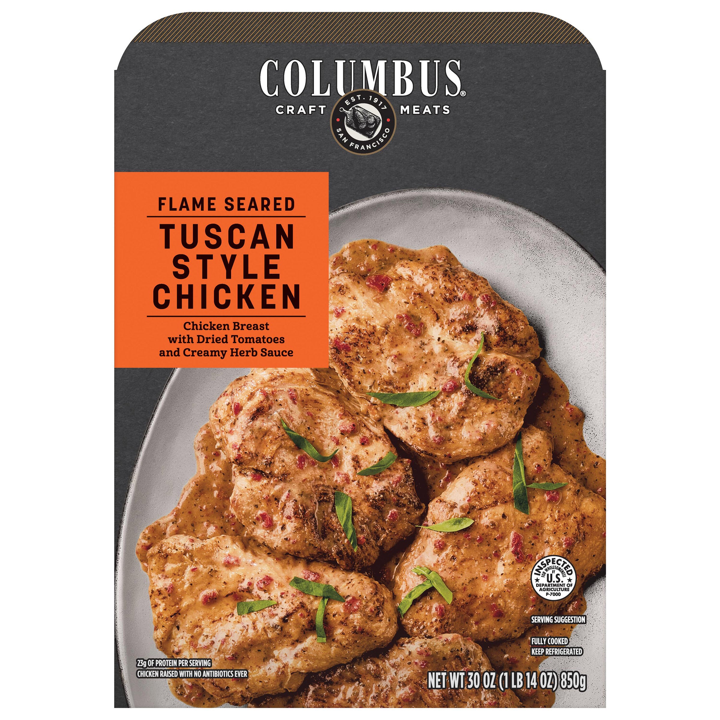 COLUMBUS TUSCAN CHICKEN 30 OUNCES