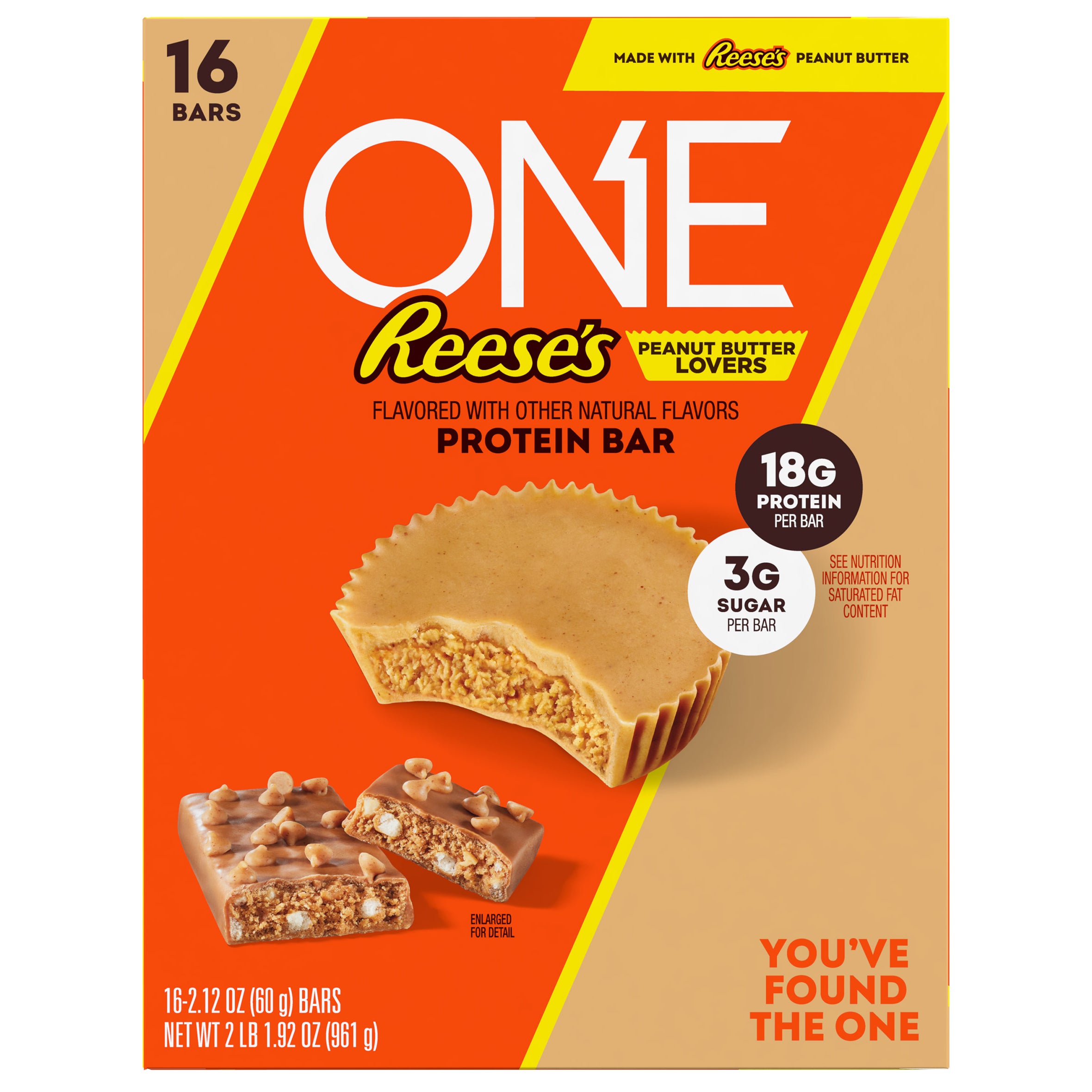 REESE'S ONE PEANUT BUTTER LOVERS 16/2.12 OZ - Image 1