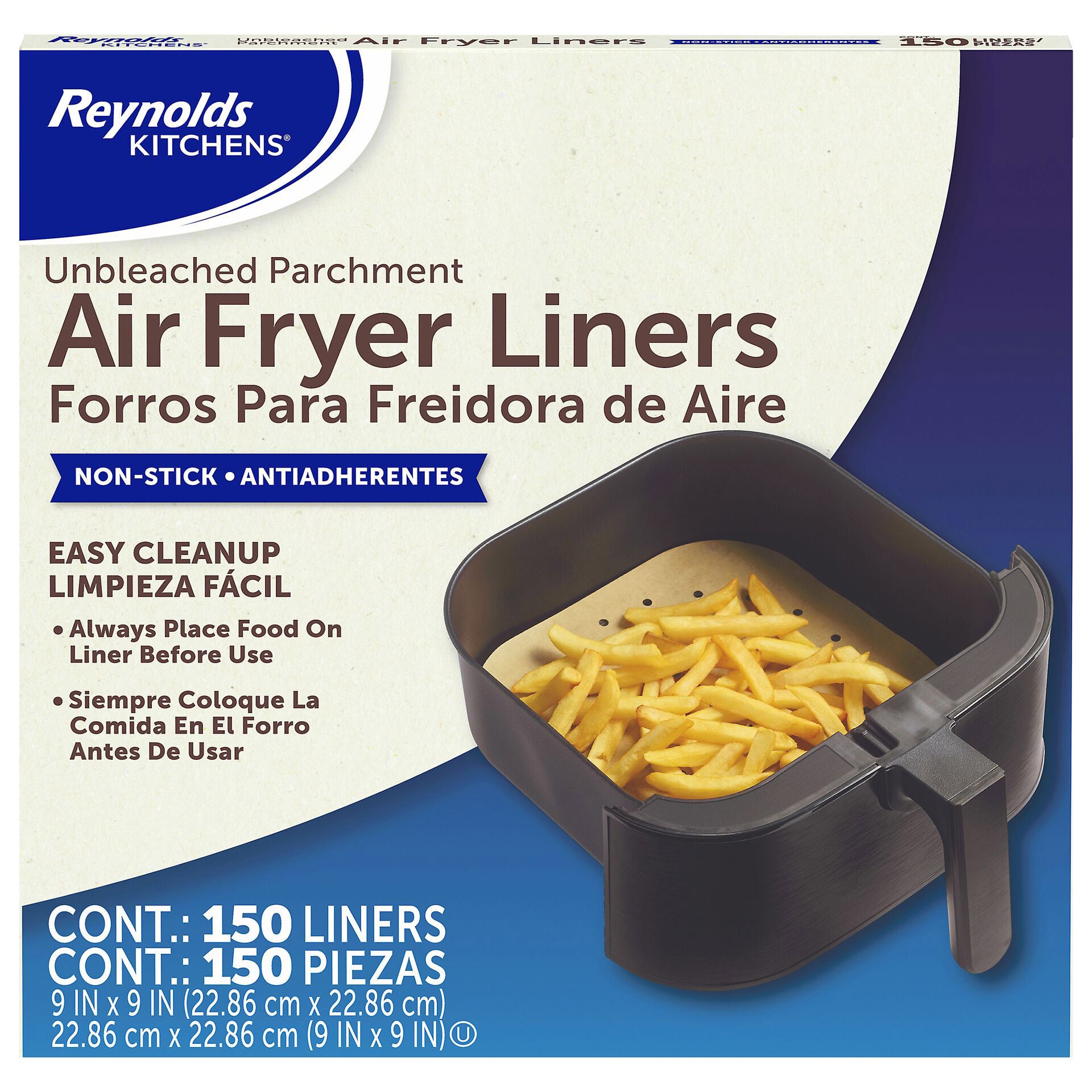 REYNOLDS AIR FRYER LINER 150 COUNT - Image 1