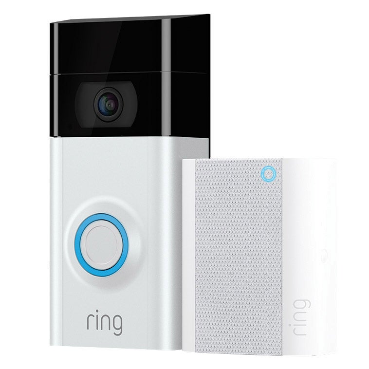 RING VIDEO DOORBELL 2 WITH RING CHIME