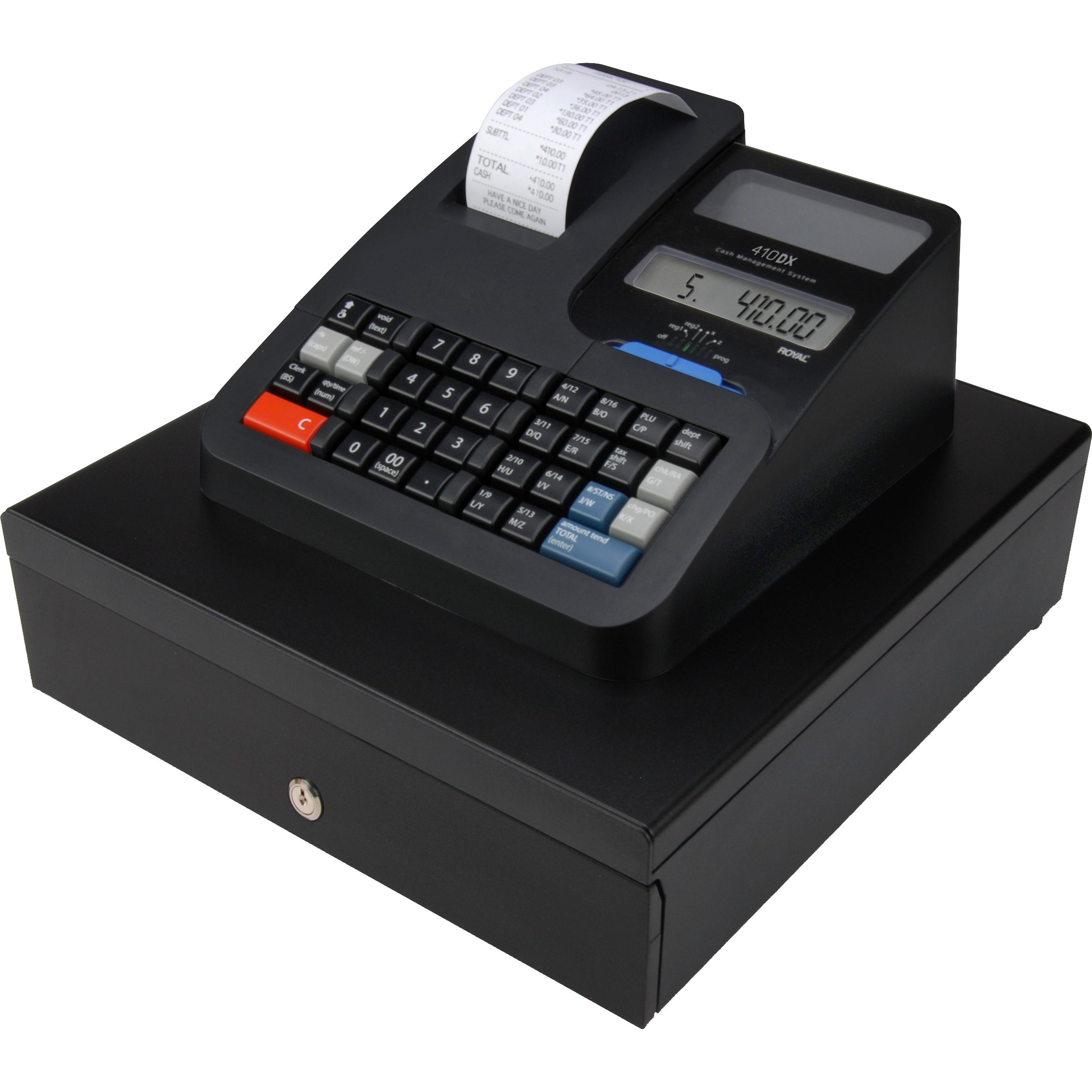 ROYAL CONSUMER CASH REGISTER 410DX-89214G
