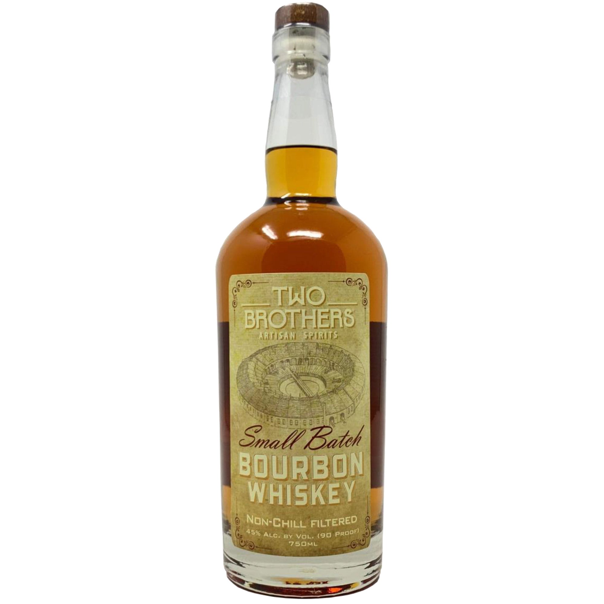 TWO BROTHERS SMALL BATCH BOURBON 750 ML