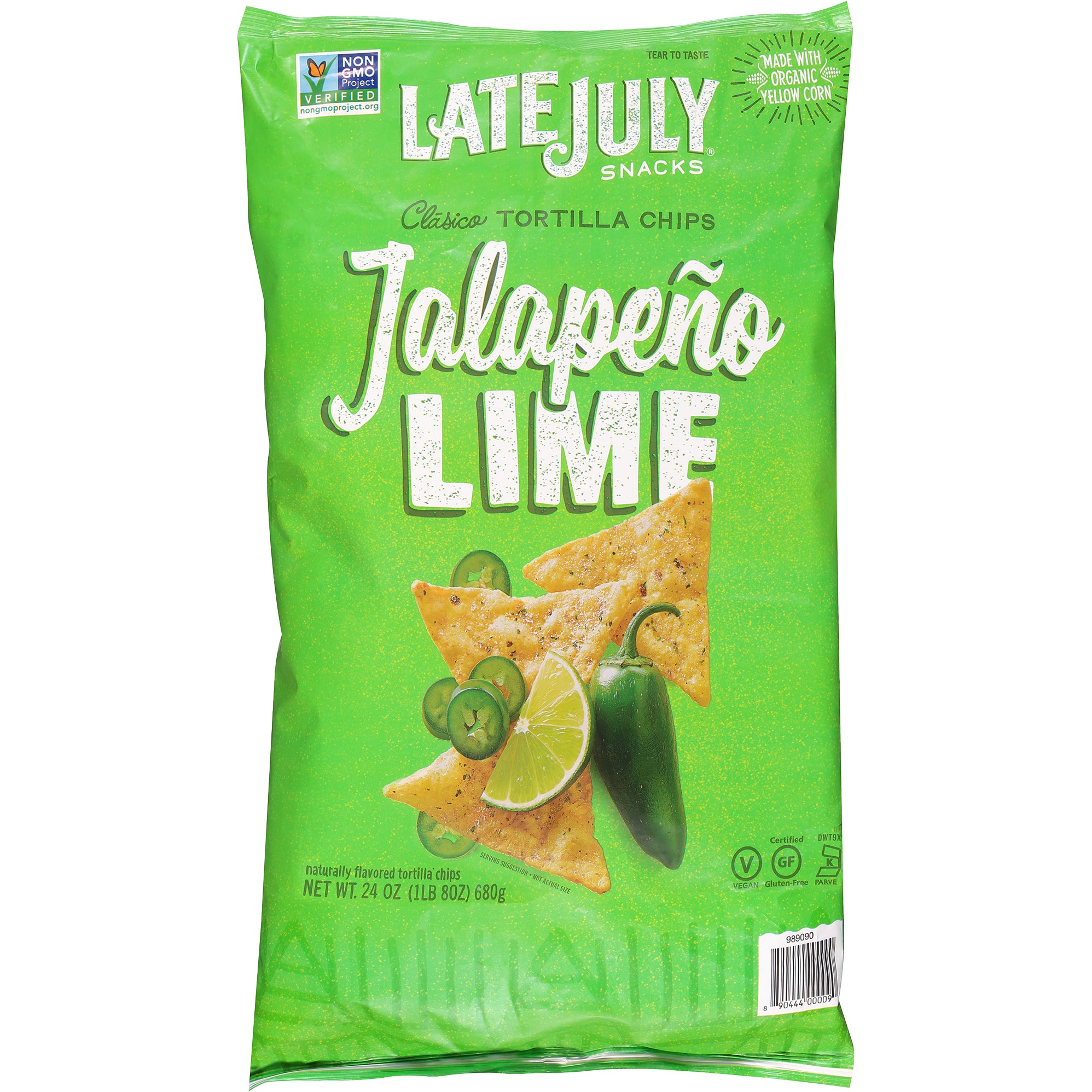 LATE JULY JALAPENO LIME CHIPS 24 OZ - Image 1