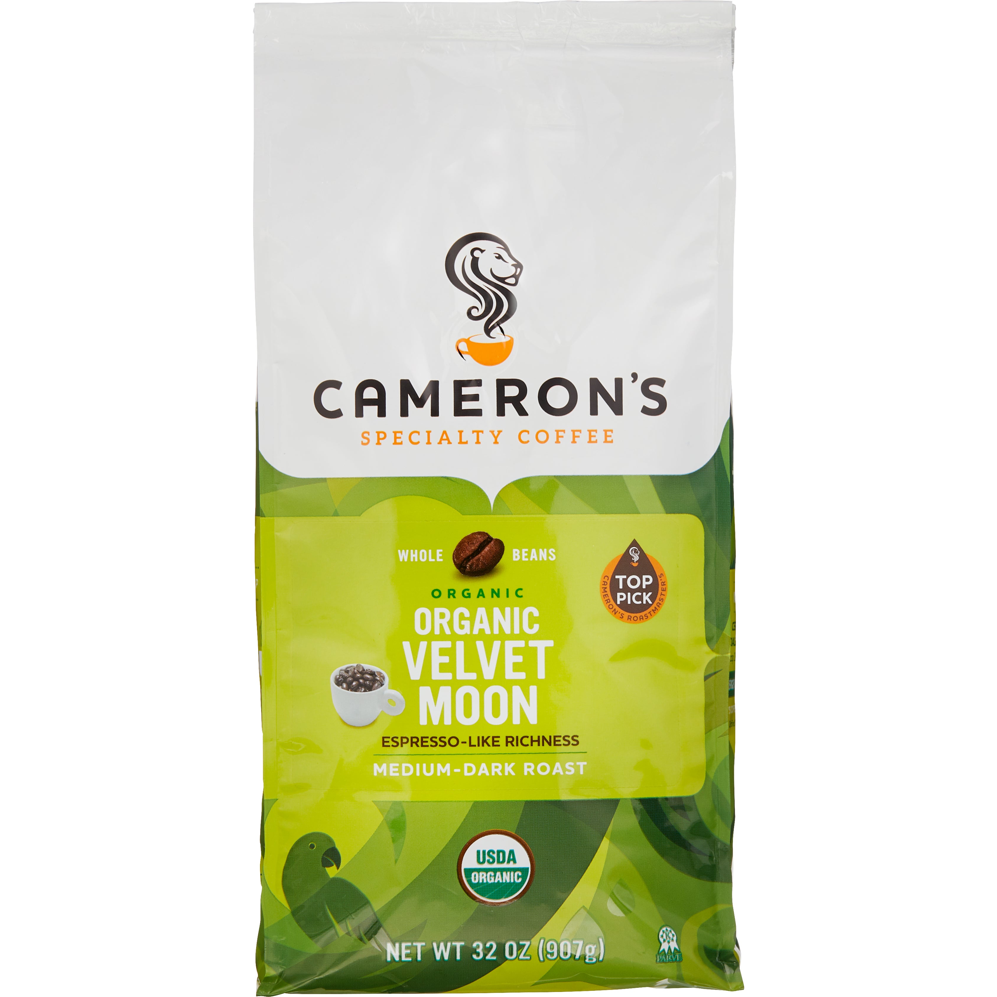 CAMERON'S COFFEE ORGANIC VELVET MOON 2 LB