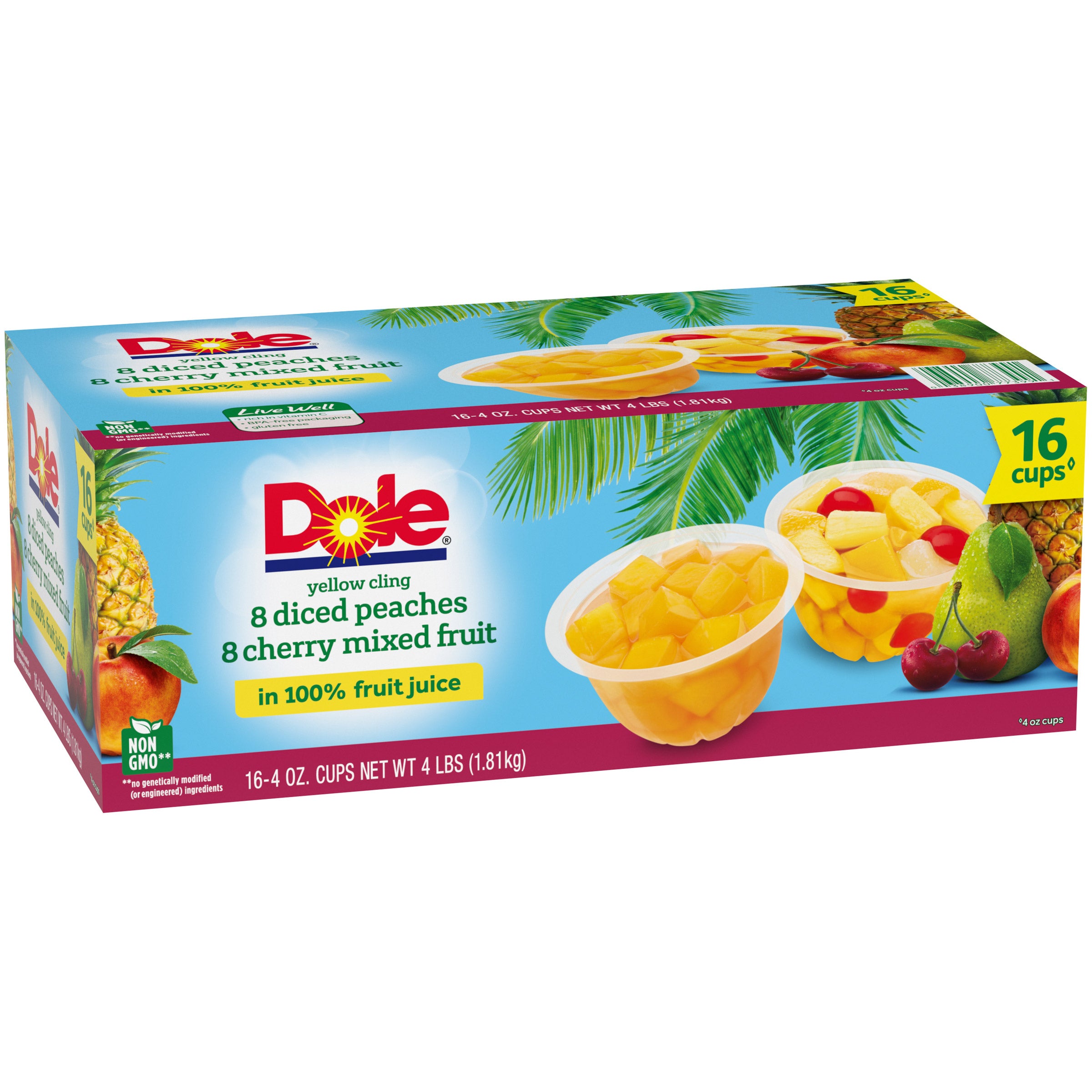 DOLE FRUIT BOWL VARIETY 16/4 OZ (4LBS) - Image 1
