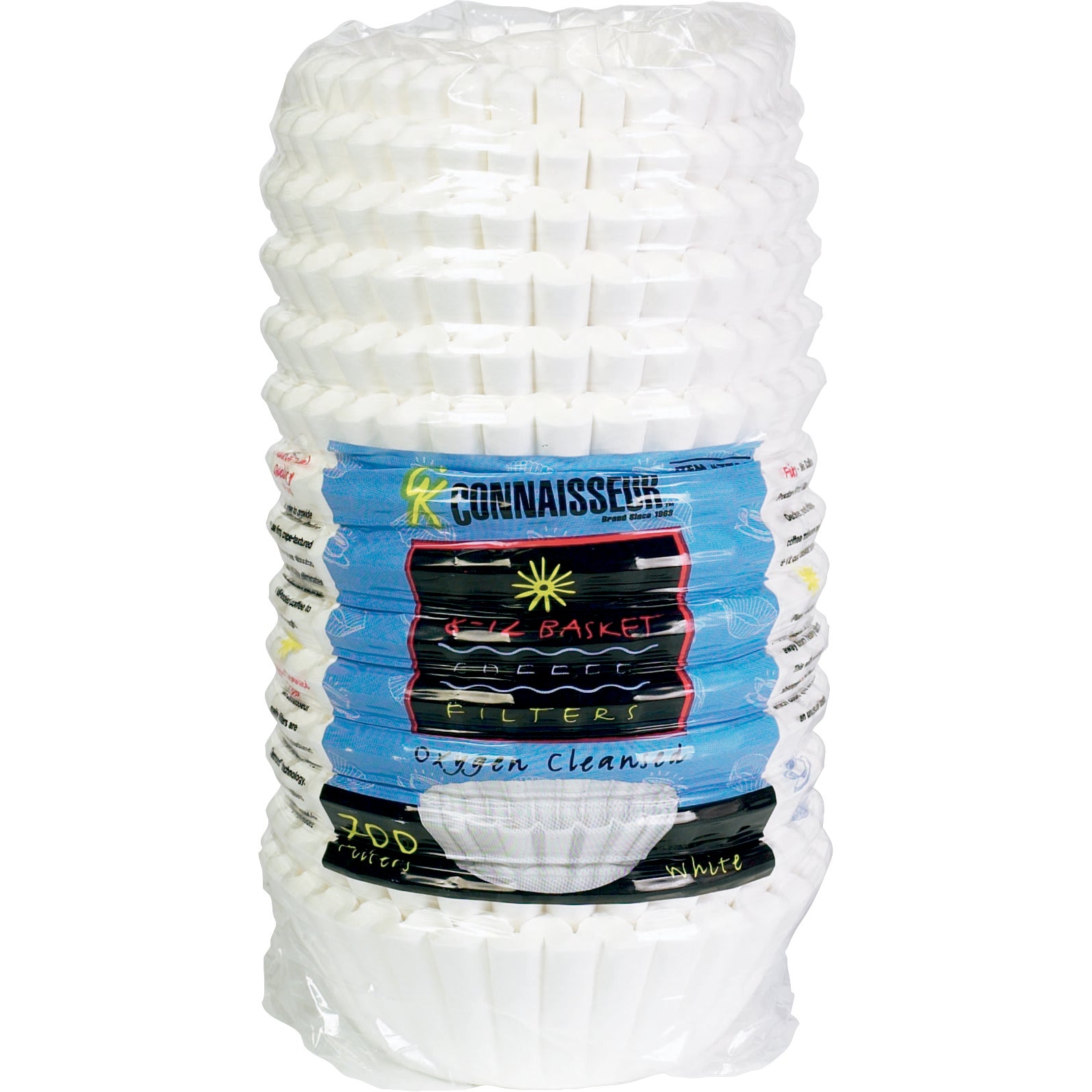 CONNAISSEUR 8-12 CUP BASKET COFFEE FILTER 700 CT