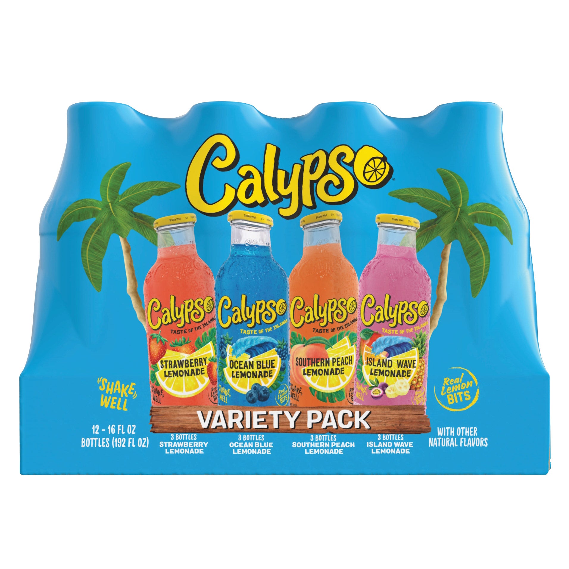 CALYPSO LEMONADE VARIETY 12 PACK 16 OUNCES EACH