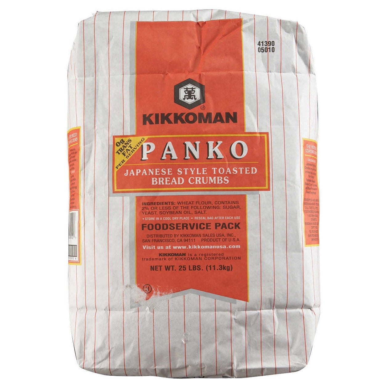 KIKKOMAN PANKO BREAD CRUMBS 25 LB