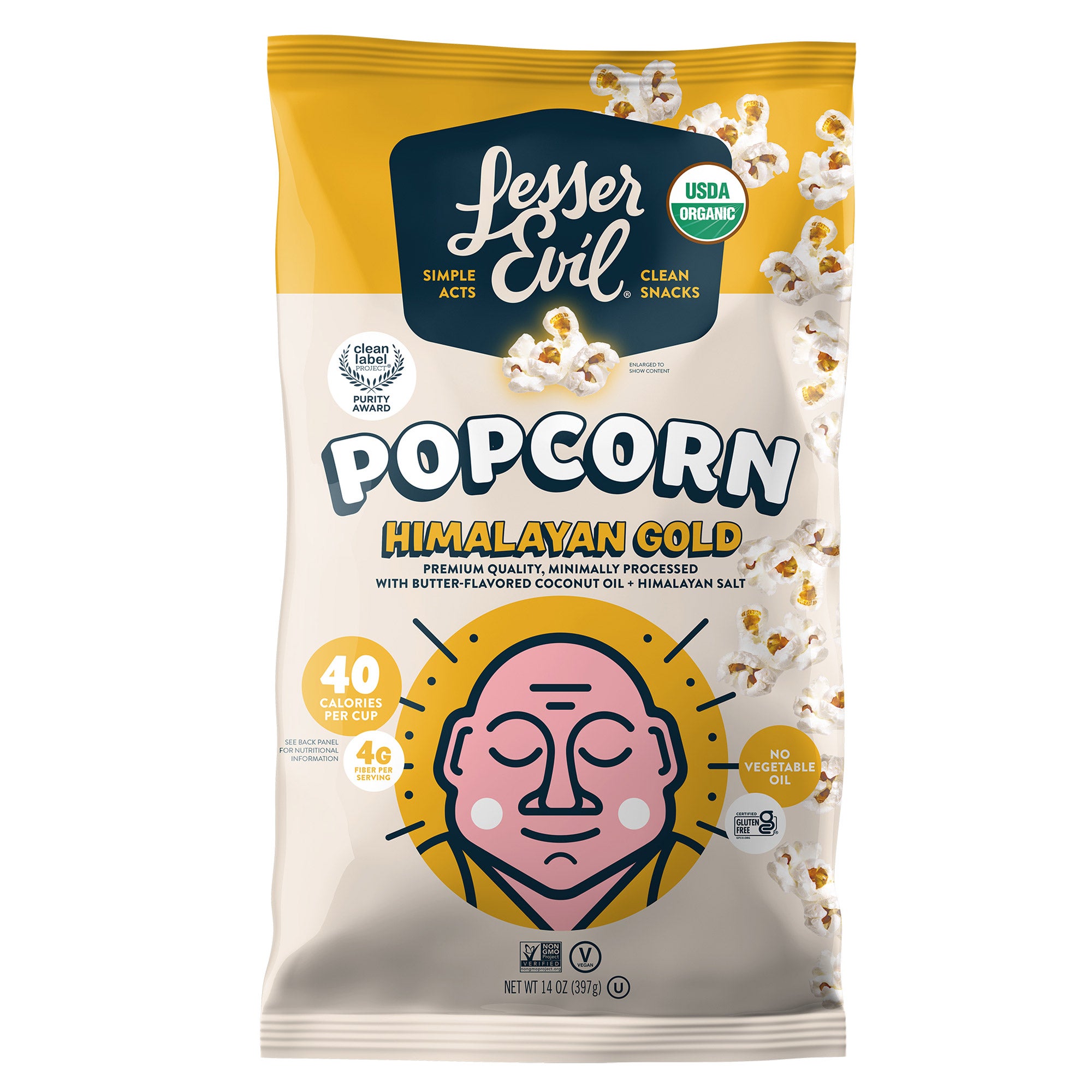 LESSER EVIL ORGANIC HIMALAYAN GOLD 14 OZ (0.875LB)