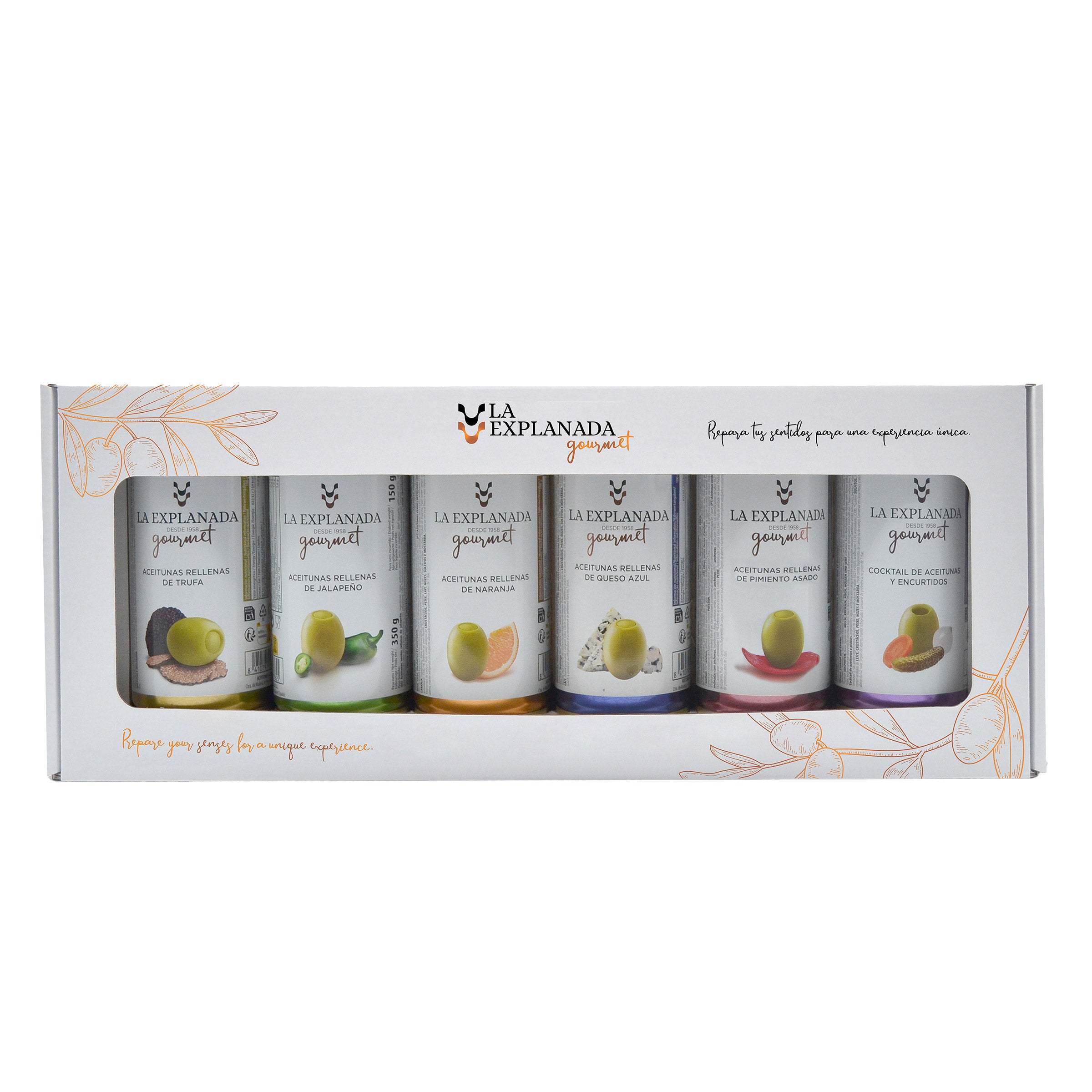 LA EXPLANADA ASSORTED OLIVES 6/12.35 OZ - Image 1
