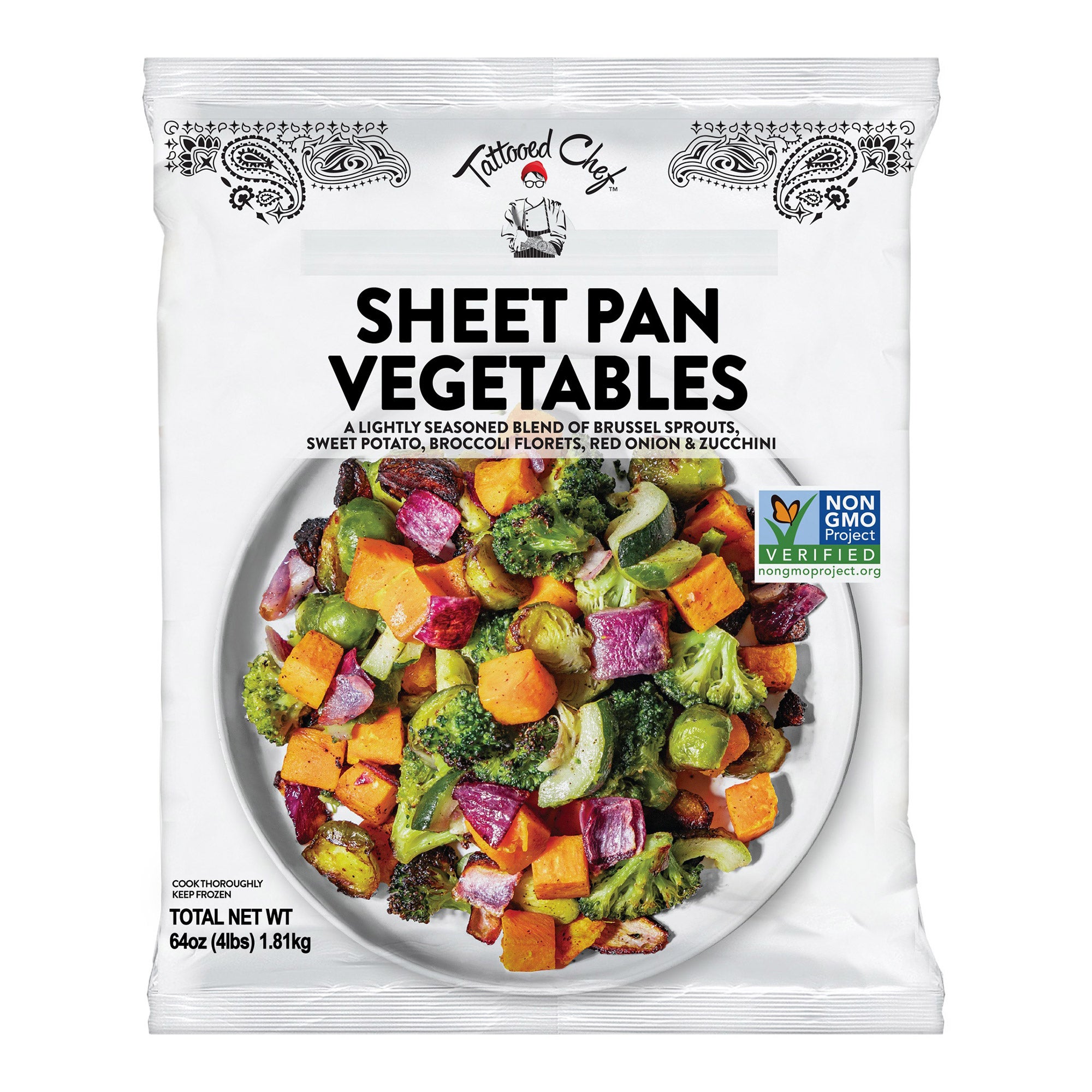 TATTOOED CHEF SHEET PAN VEGETABLES 4 LB