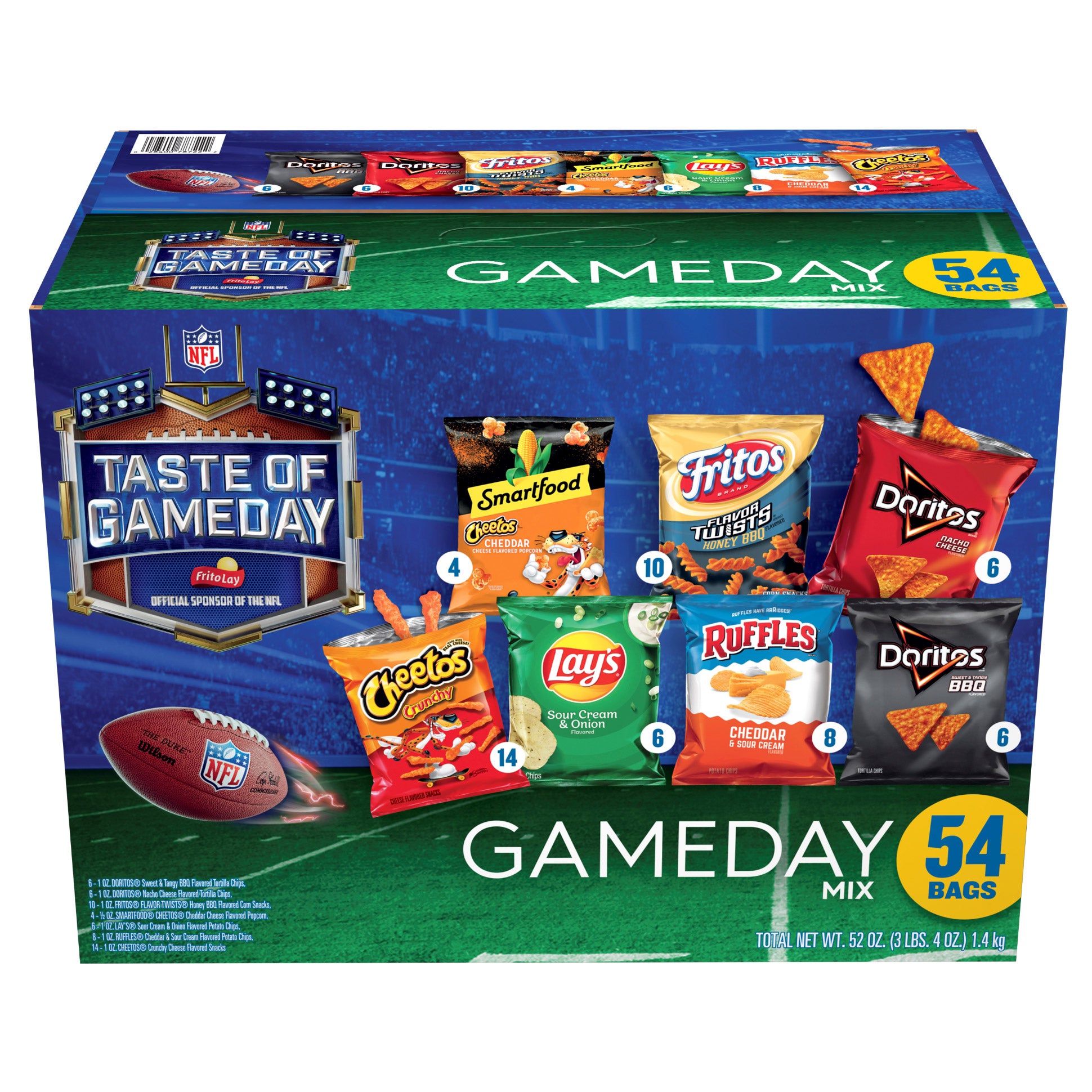 FRITO LAY NFL GAMEDAY MIX 54 CT/1OZ - Image 1