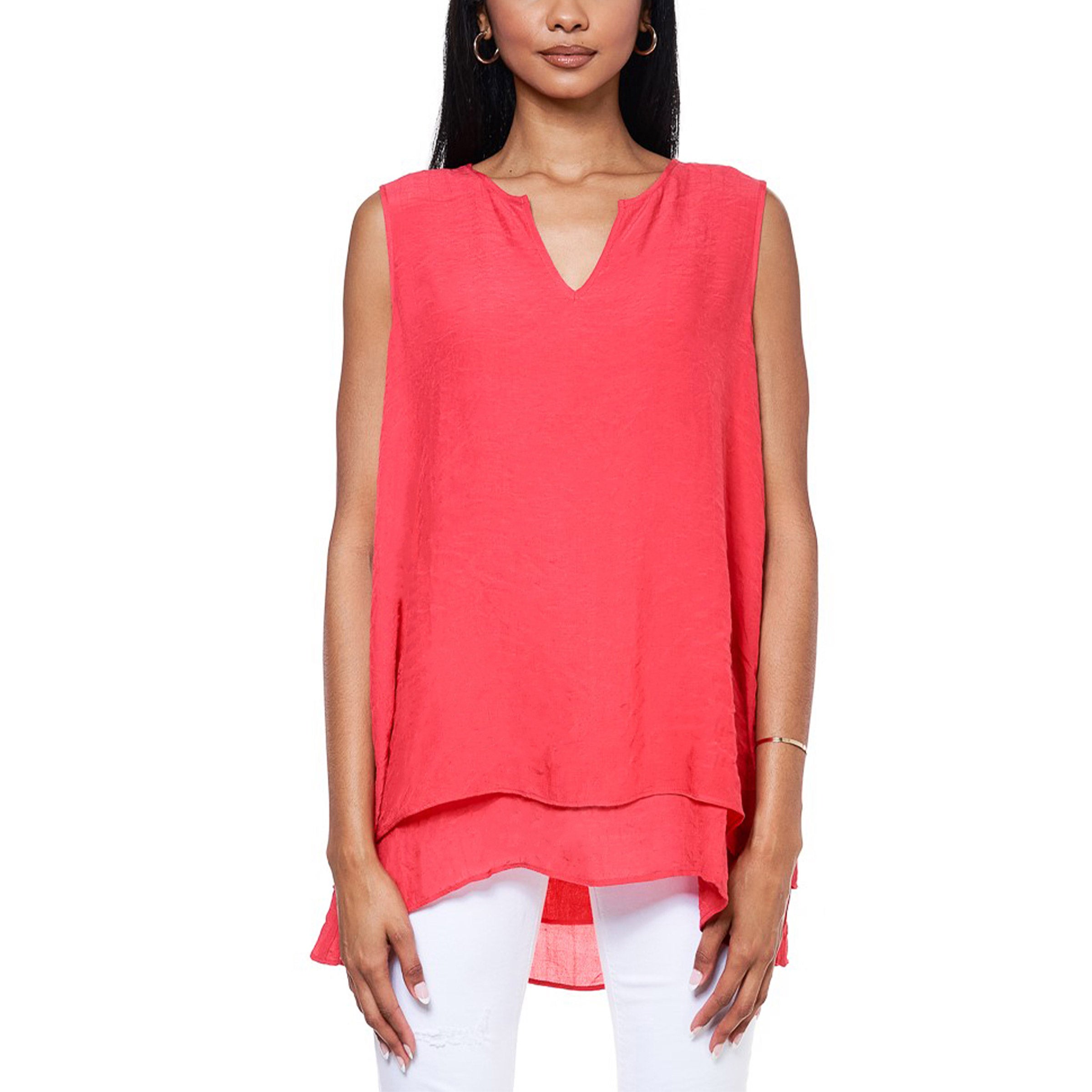 CRISTINA B LADIES SLEEVELESS BLOUSE - Image 1