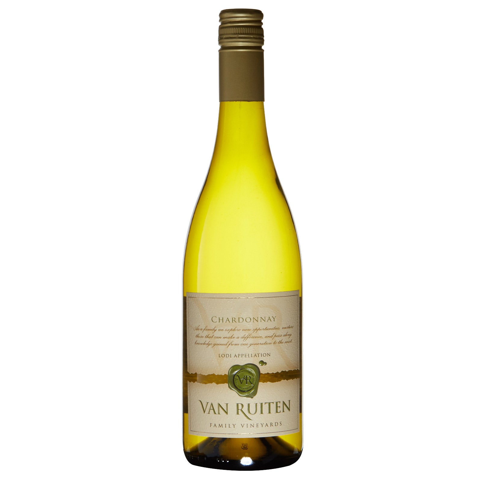 VAN RUITEN WINERY CHARDONNAY LODI 750ML